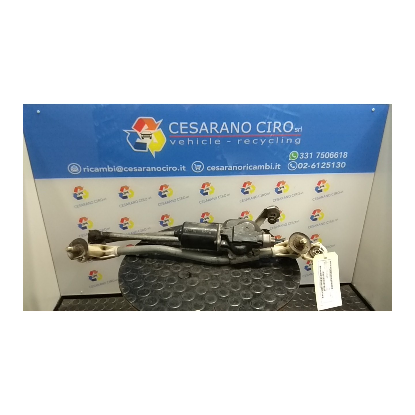 MOTORINO TERGIPARABREZZA 060 HONDA JAZZ 1A SERIE (11/02-10/08) L12A1 76505SAAG11