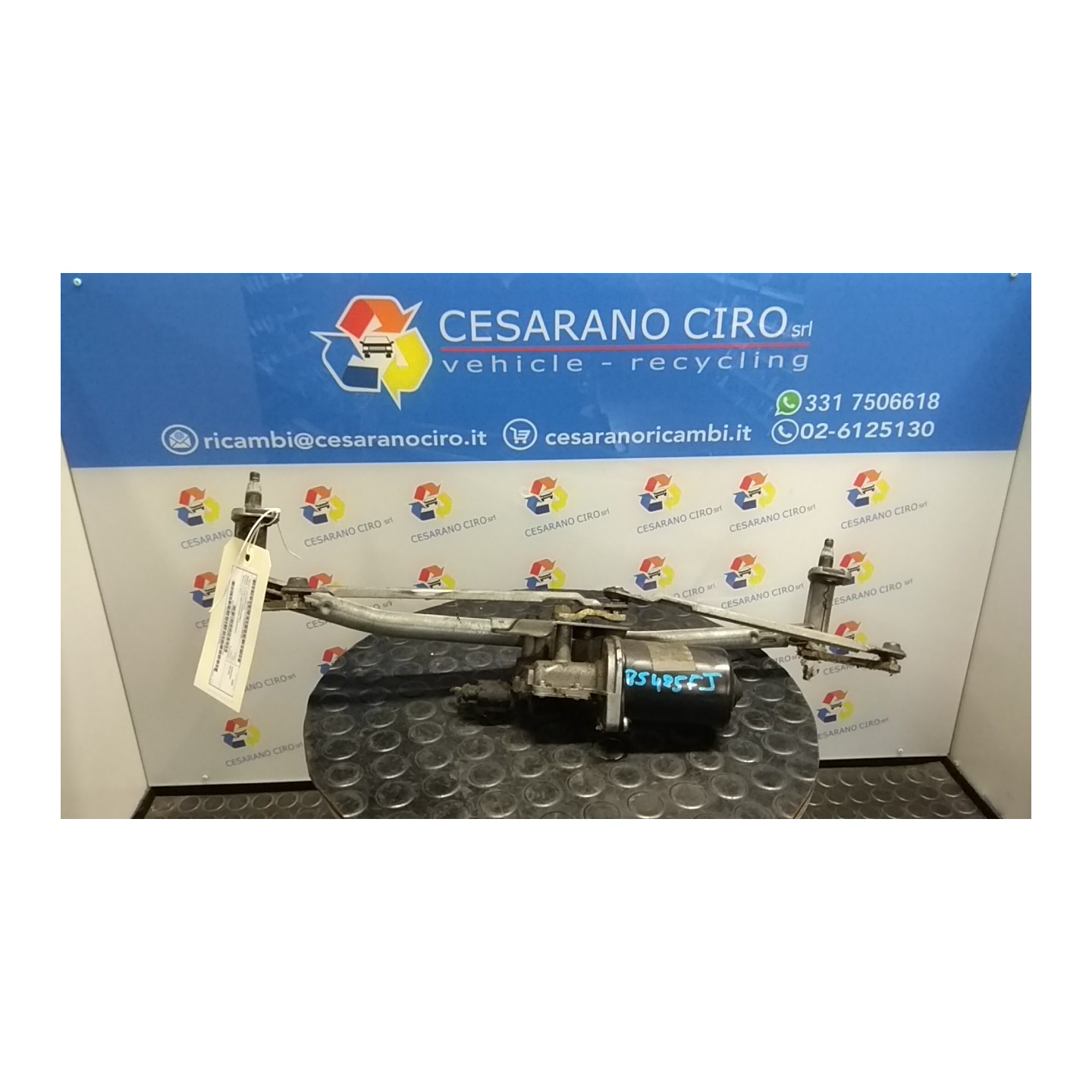 MOTORINO TERGIPARABREZZA 106 VOLKSWAGEN BORA (1J) (03/99-02/06) AZH 1C0955119