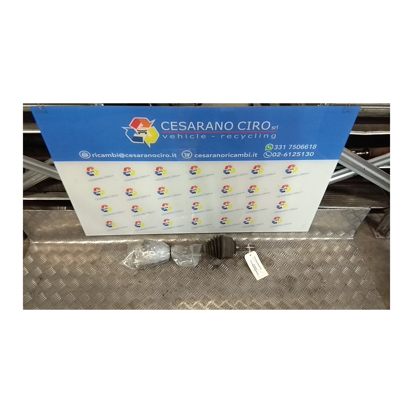 SEMIALBERO ANT. COMPL. SX. 113 PEUGEOT 3008 (04/09-10/13) RHH 3272TH