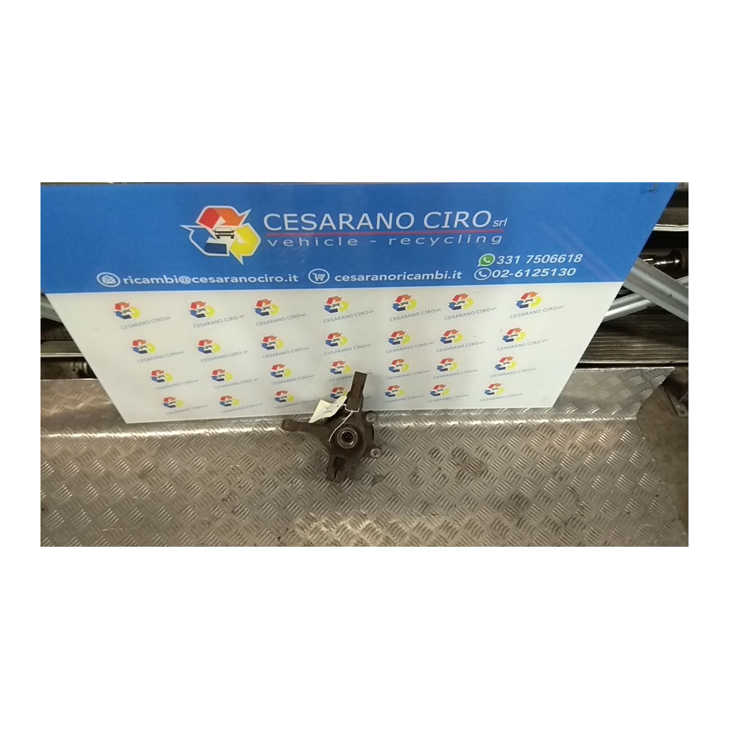 MONTANTE SOSP. ANT. SX. 117 DACIA SANDERO (07/08-) K7MA8 6001548865