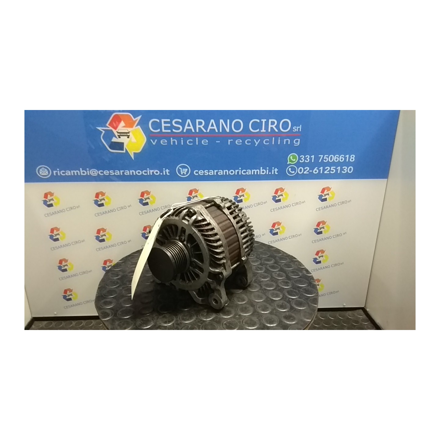 ALTERNATORE MITSUBISHI 030 RENAULT LAGUNA 3A SERIE (09/07-) M9R A8 8200654785