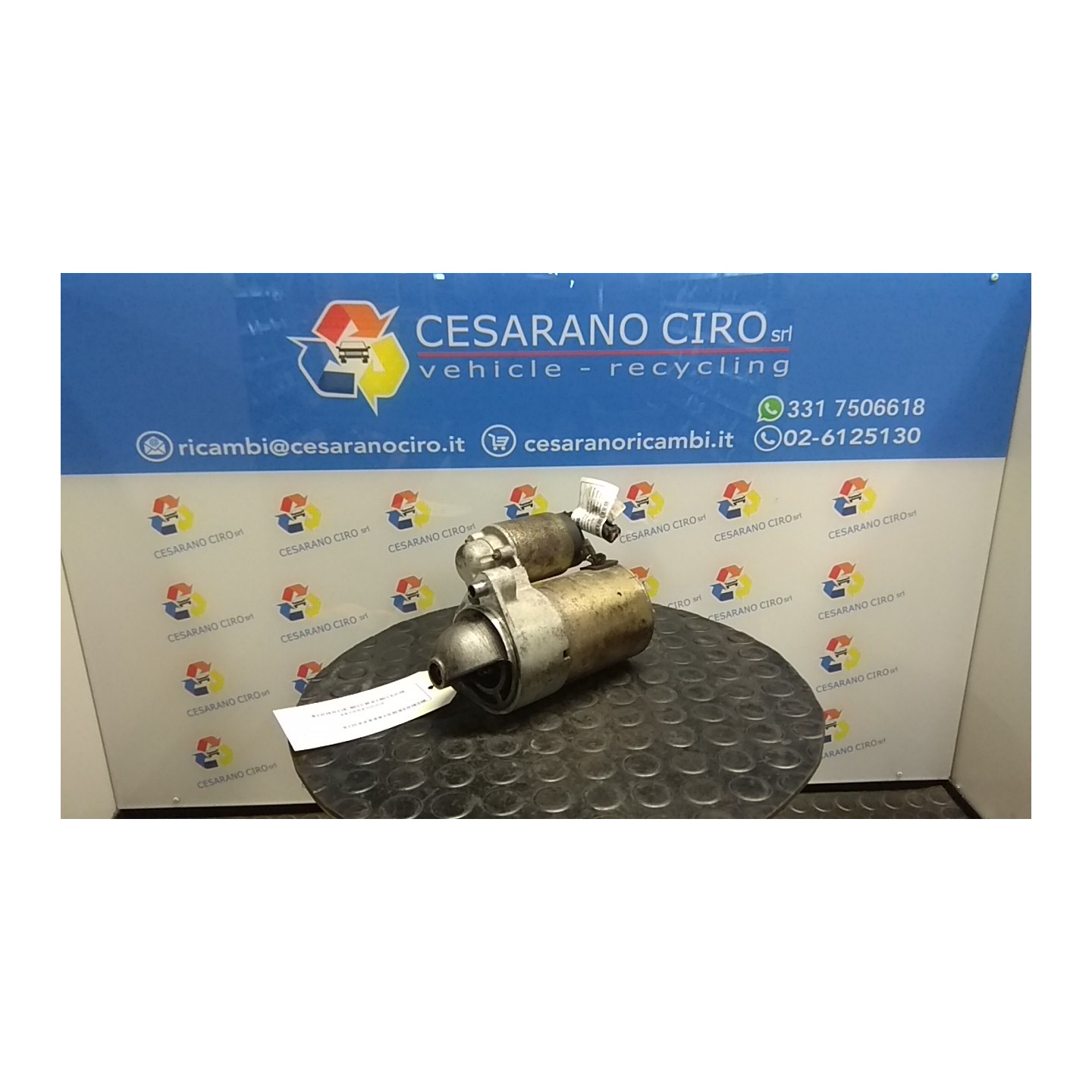 MOTORINO AVVIAMENTO 049 CHEVROLET (DAEWOO) MATIZ (M100) (12/00-02/06) F8CV 96518887