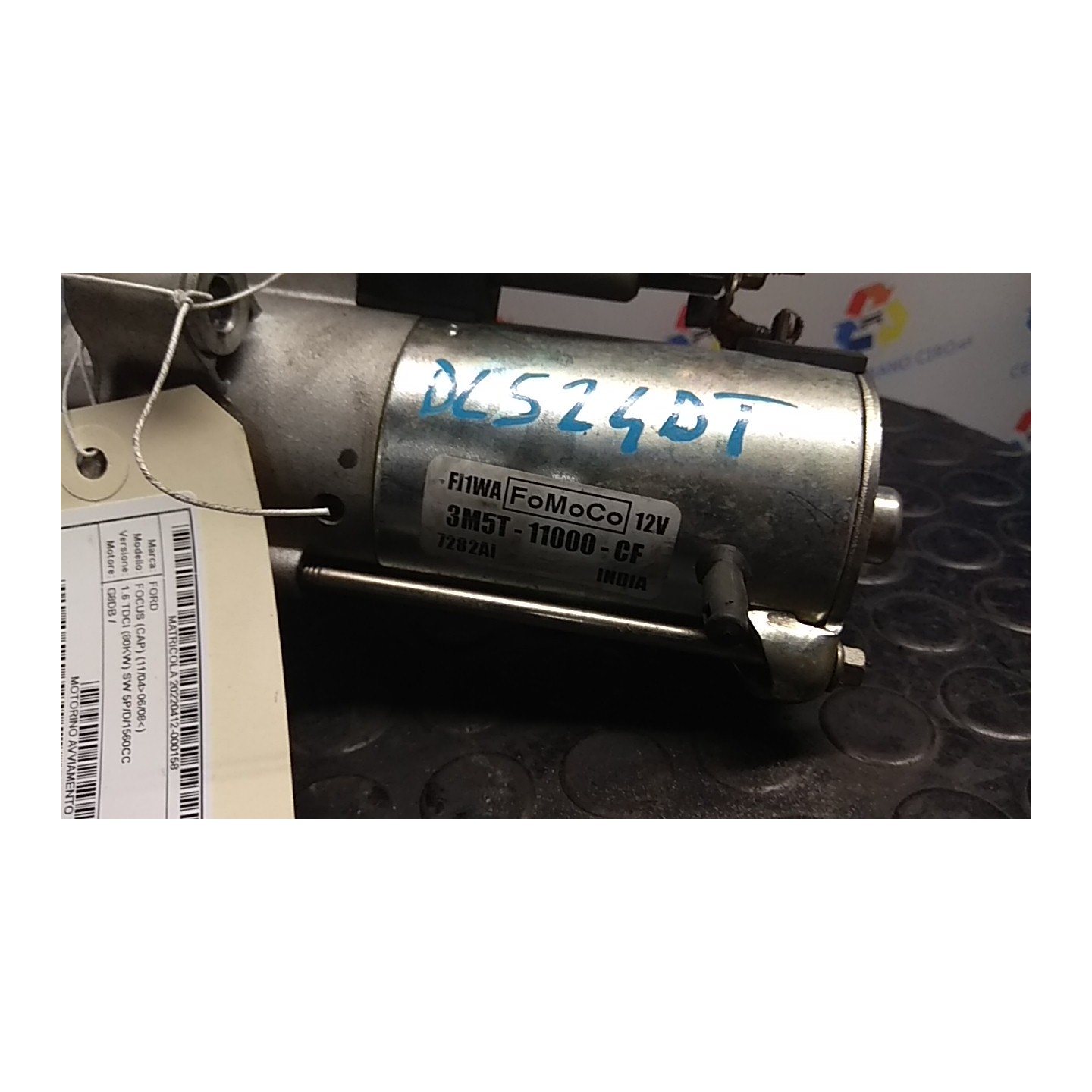 MOTORINO AVVIAMENTO 158 FORD FOCUS (CAP) (11/04-06/08) G8DB 1469712