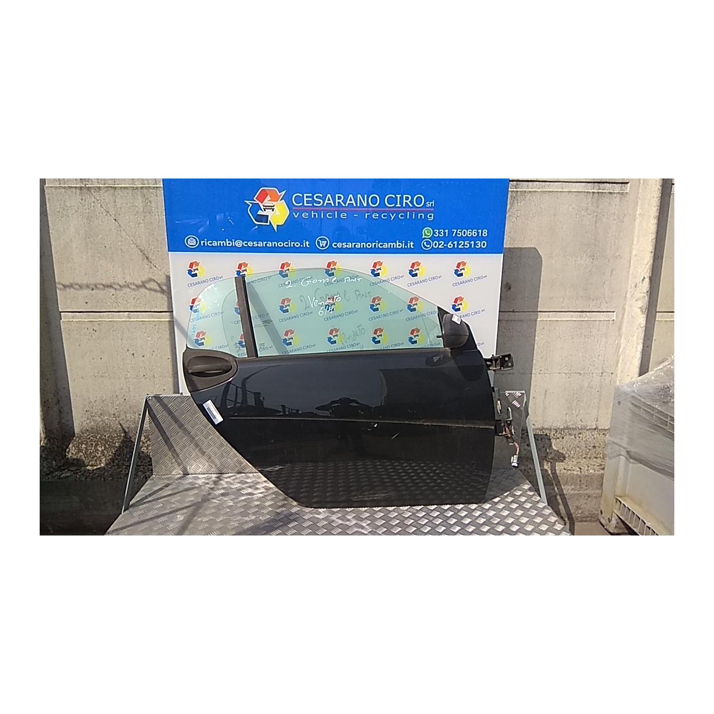 PANNELLO EST. PORTA ANT. DX. 181 SMART FORTWO (A/C451) (01/07-12/11) 3B21 A4517220209CA3L