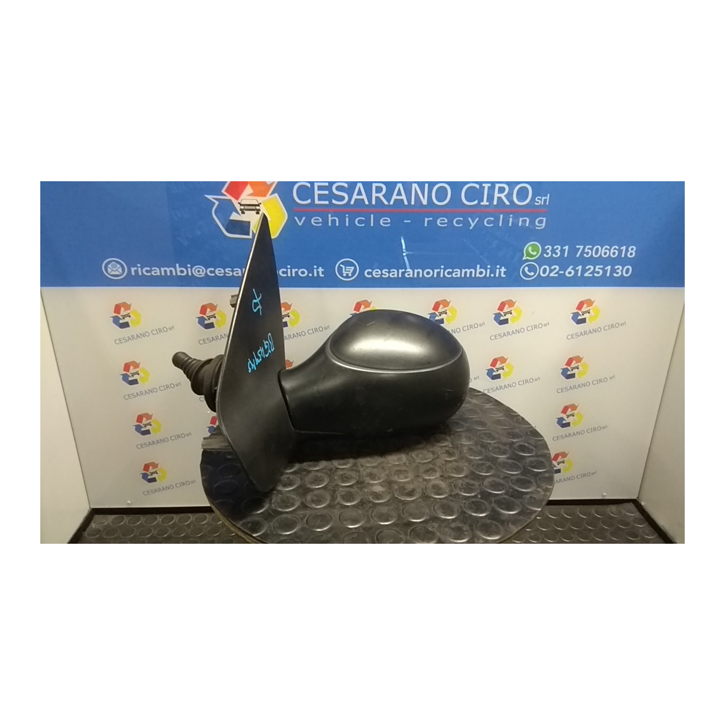 RETROVISORE EST. SX. 107 PEUGEOT 206 (09/98-06/09) NFZ 8149ZC