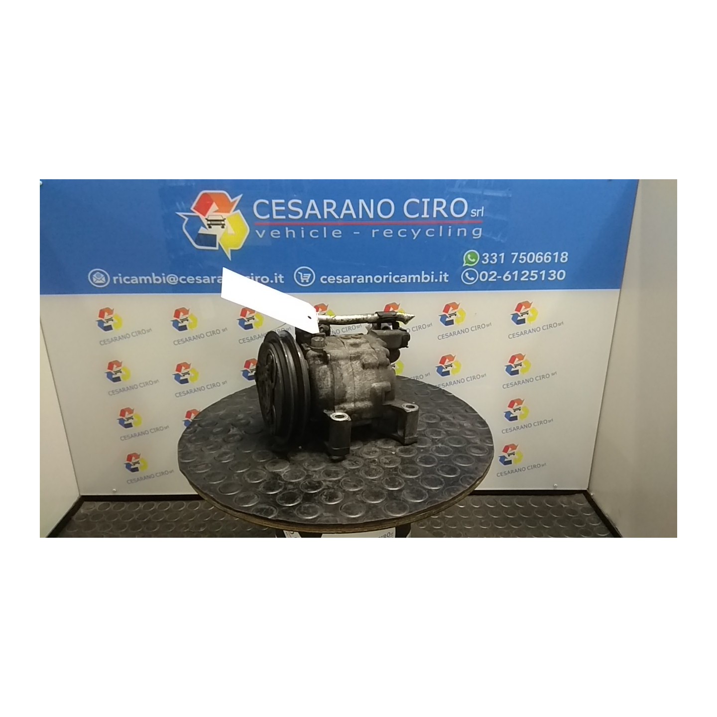 COMPRESSORE A/C 165 NISSAN X-TRAIL (T30) (07/01-09/03) YD22 92600AU010