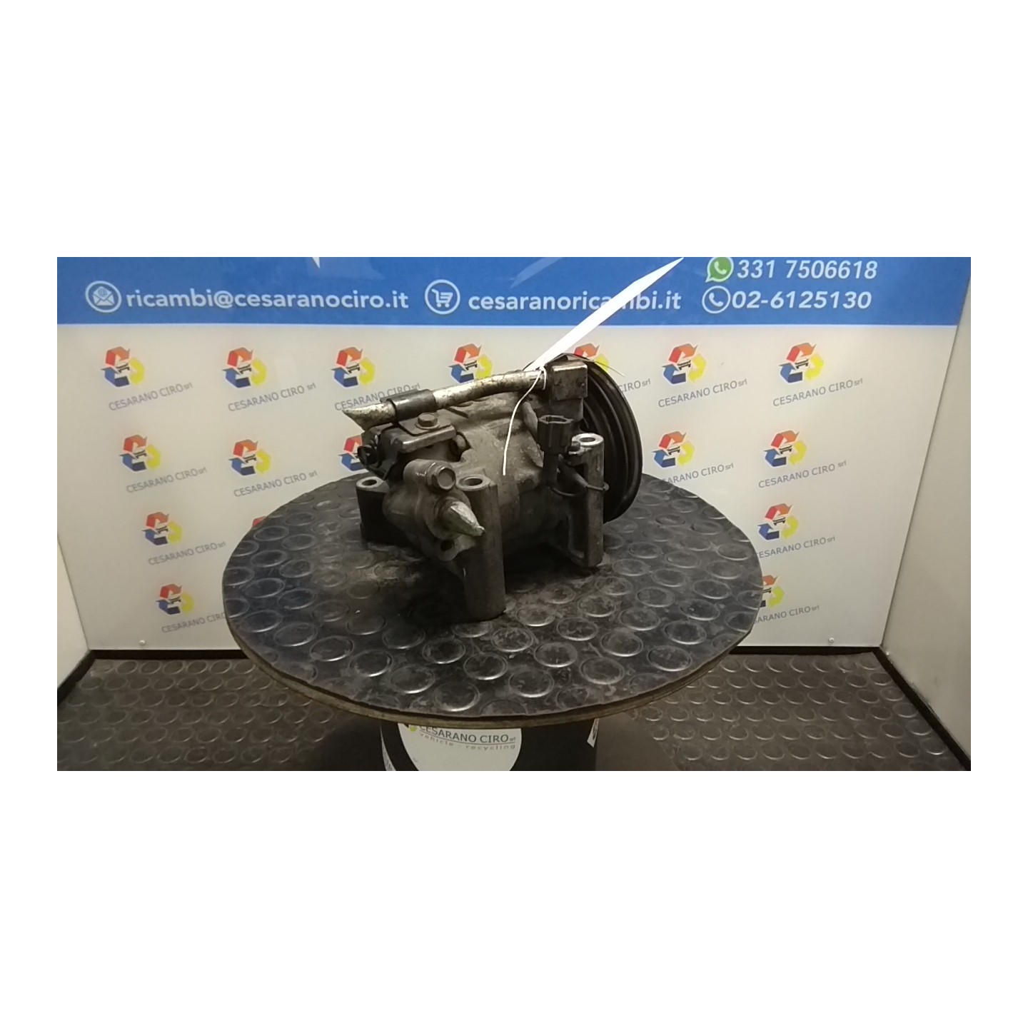 COMPRESSORE A/C 165 NISSAN X-TRAIL (T30) (07/01-09/03) YD22 92600AU010