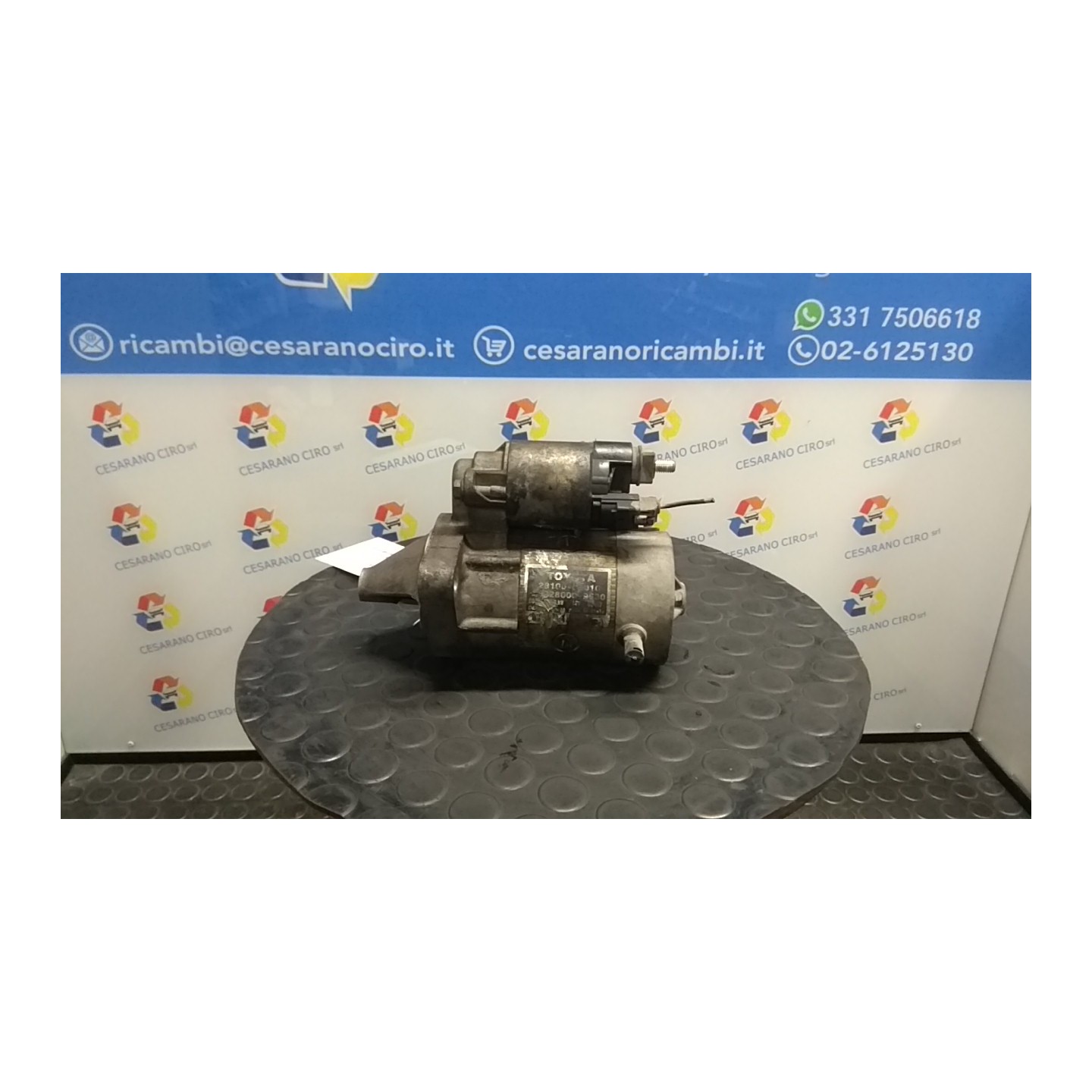 MOTORINO AVVIAMENTO 159 TOYOTA YARIS (10/01-11/05)     (FRP) 1SZFE 281000J020