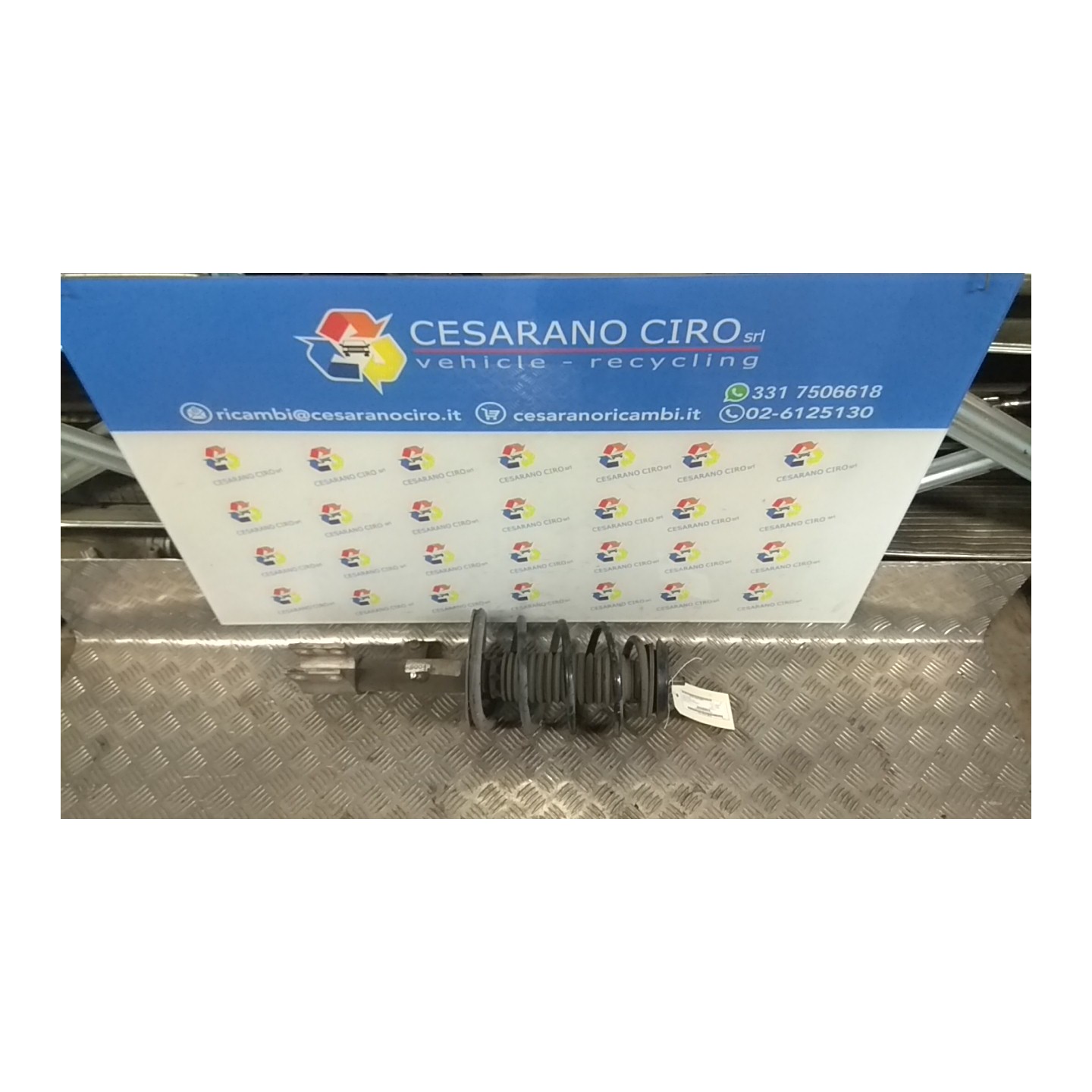 AMMORTIZZATORE ANT. DX. 168 PEUGEOT 307 (04/01-12/06) NFU 5202EC