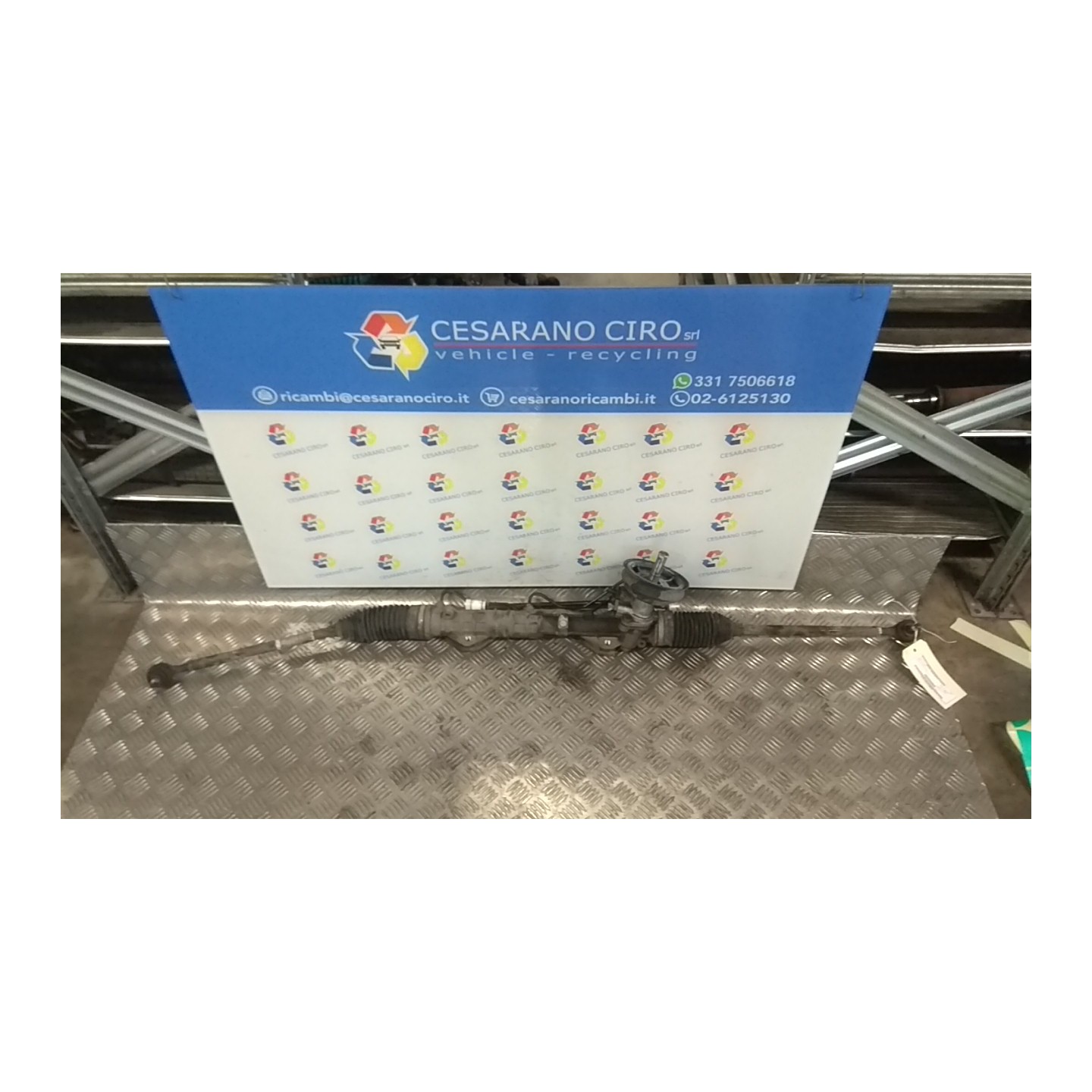 SCATOLA STERZO SERVOASSISTITA 174 PEUGEOT 307 (04/01-12/06) NFU 4000ZJ