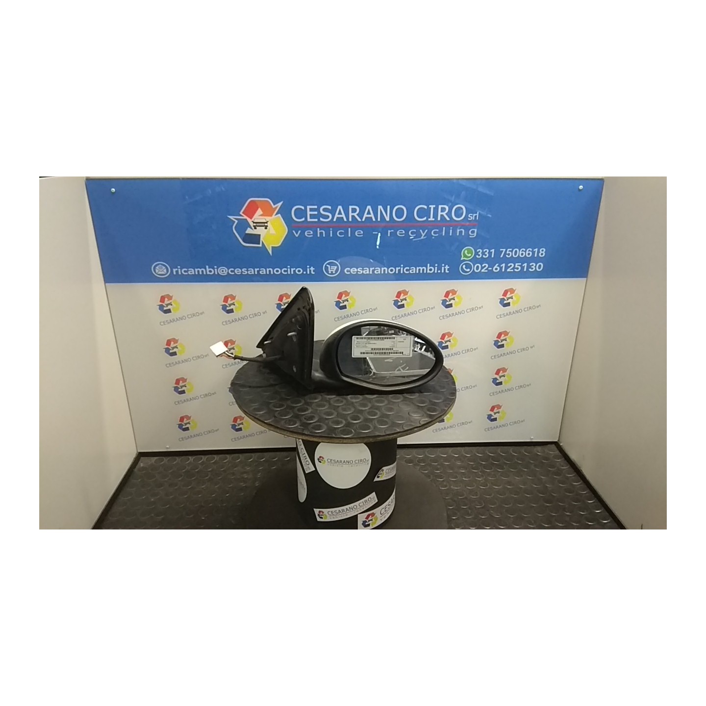 RETROVISORE EST. REGOLAZ. ELETTR. DX. 006 ALFA ROMEO 147 (W8) (08/00-01/06) AR37203 156079410