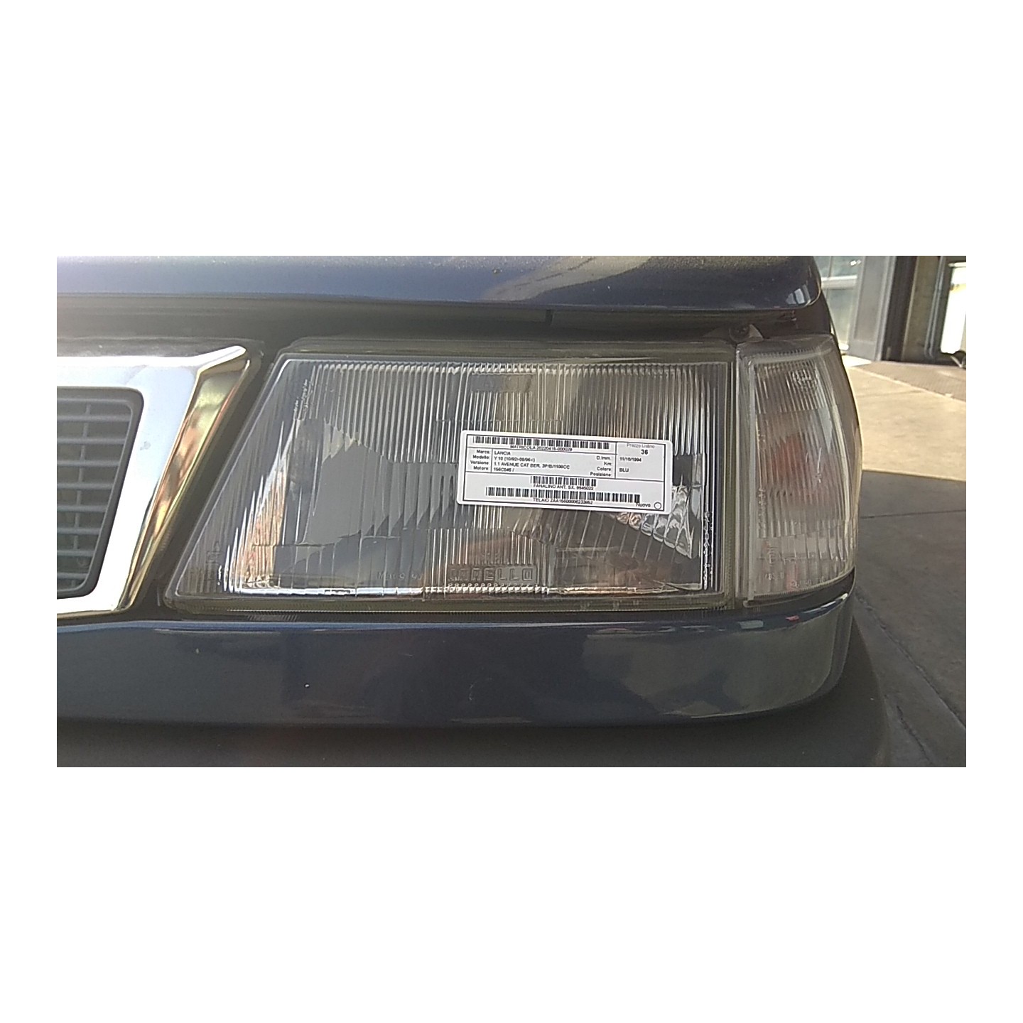 FANALINO ANT. SX. 029 LANCIA Y 10 (10/92-09/96) (AUTOBIANC 156C046 9945022