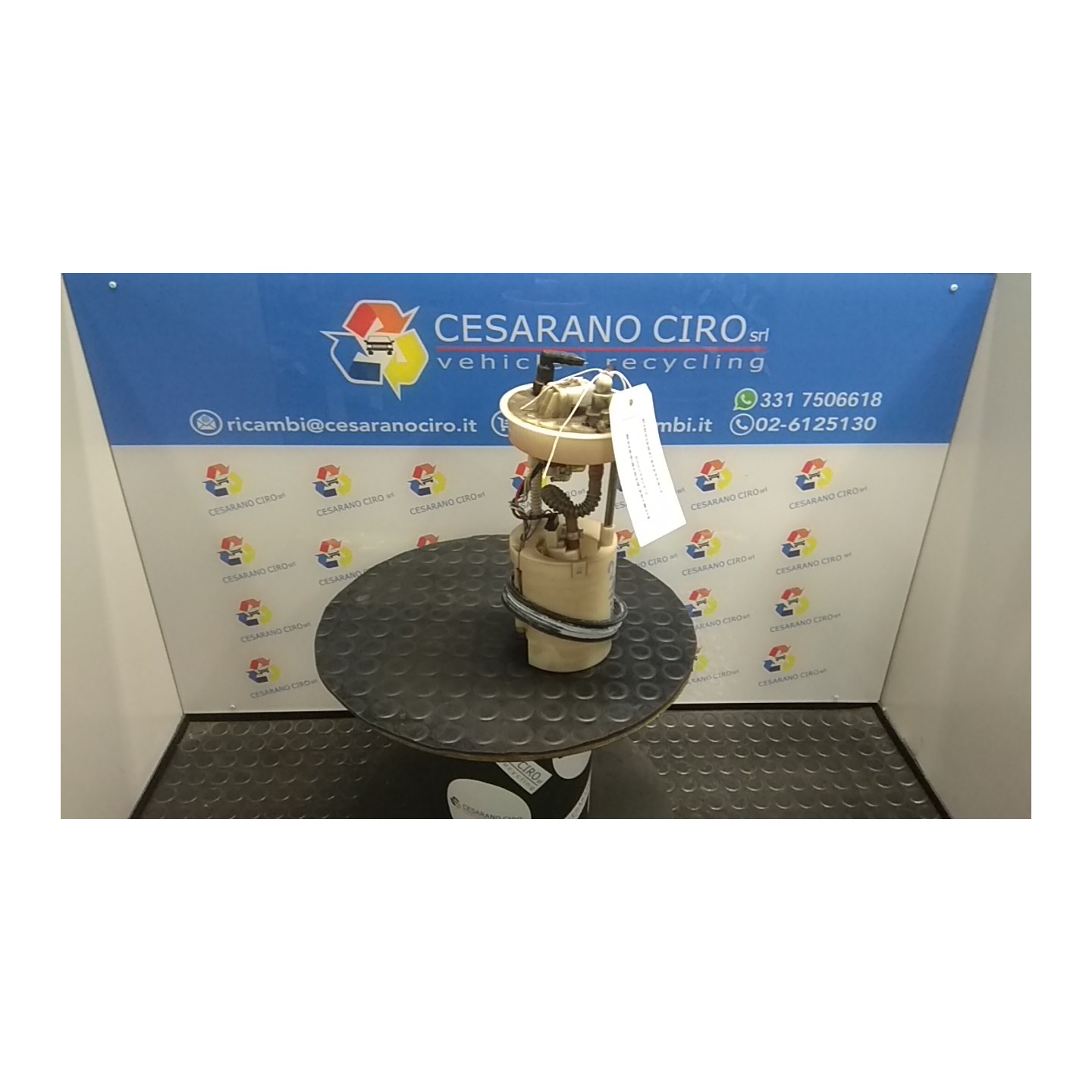POMPA CARBURANTE C/TRASDUTTORE (GALLEGGIANTE) 075 CHEVROLET (DAEWOO) MATIZ (M200) (04/05-12/10) A08S3 96591528