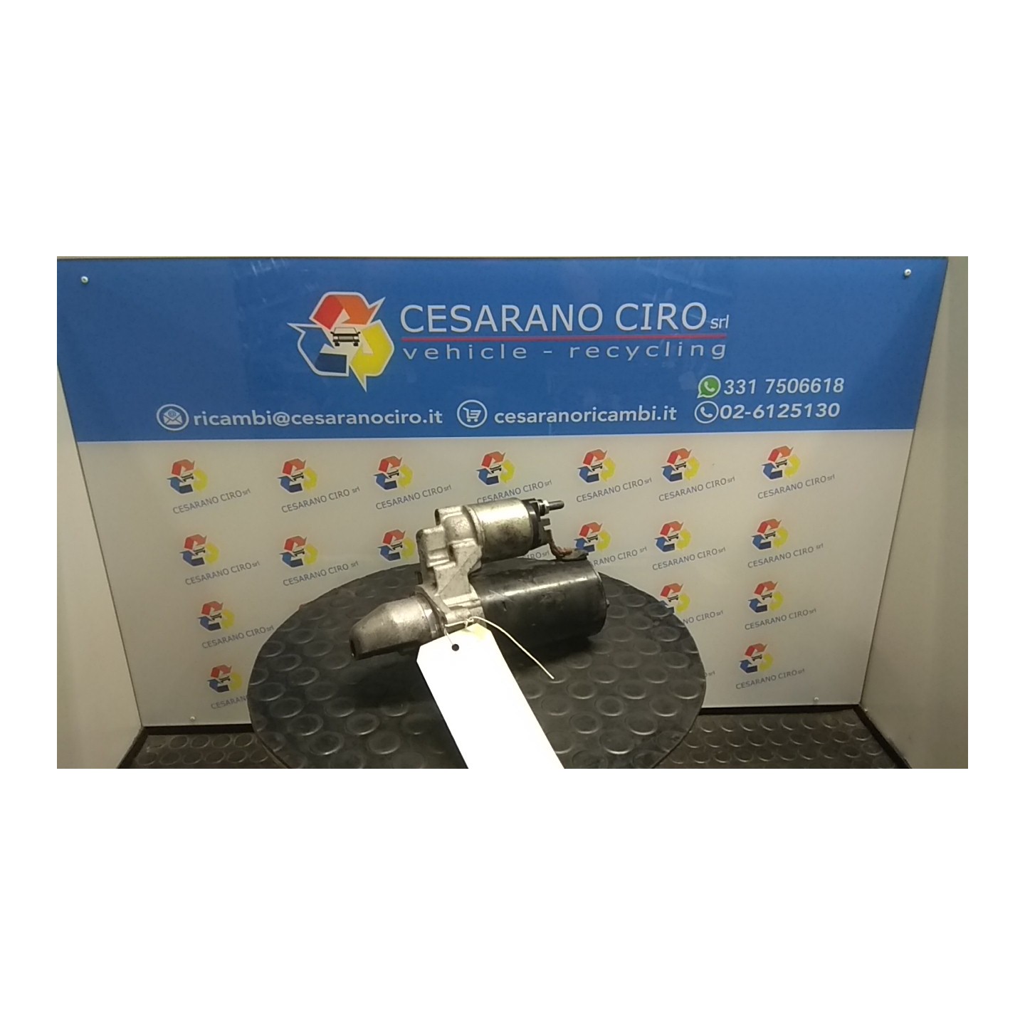 MOTORINO AVVIAMENTO 106 PEUGEOT BIPPER VAN (A9) (10/07-) 199A9000 1612794380