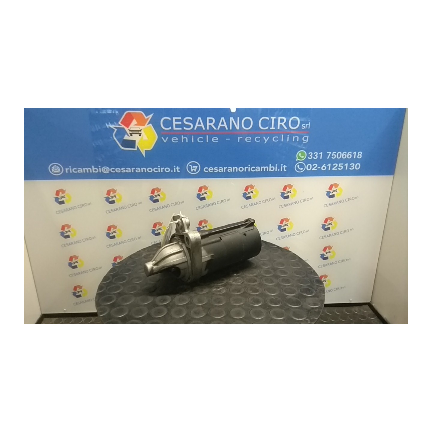 MOTORINO AVVIAMENTO 1.7KW 121 AUDI A6 (4F) (03/04-06/09) BAT 079911023D