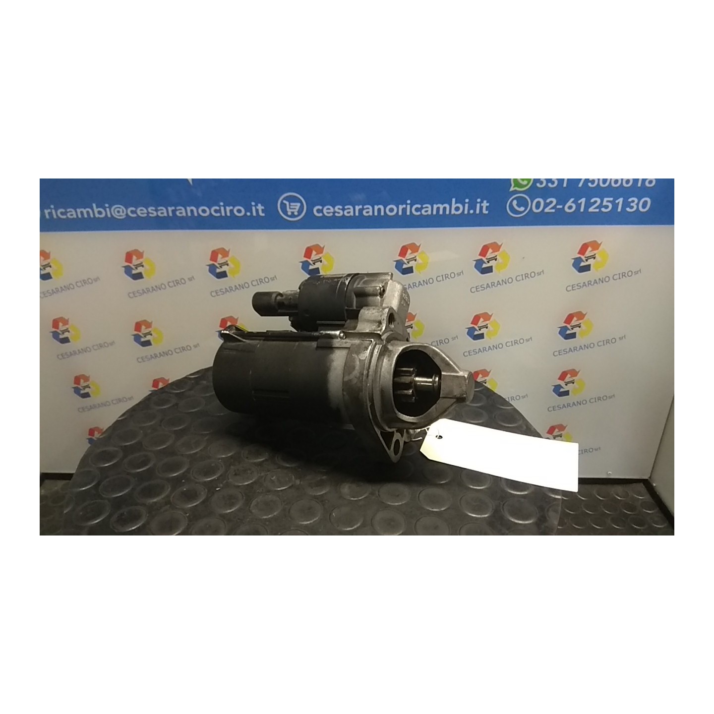 MOTORINO AVVIAMENTO 1.7KW 121 AUDI A6 (4F) (03/04-06/09) BAT 079911023D