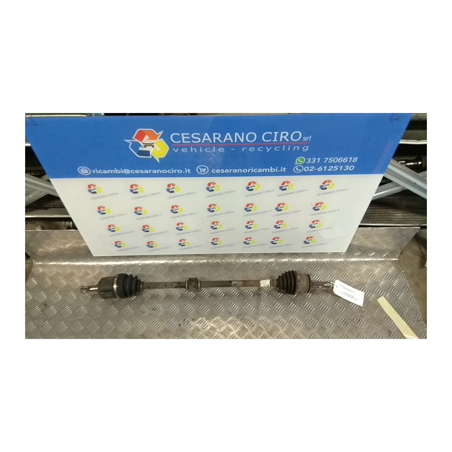 SEMIALBERO ANT. COMPL. DX. 122 KIA CERATO (10/04-02/08) G4ED 495002F010
