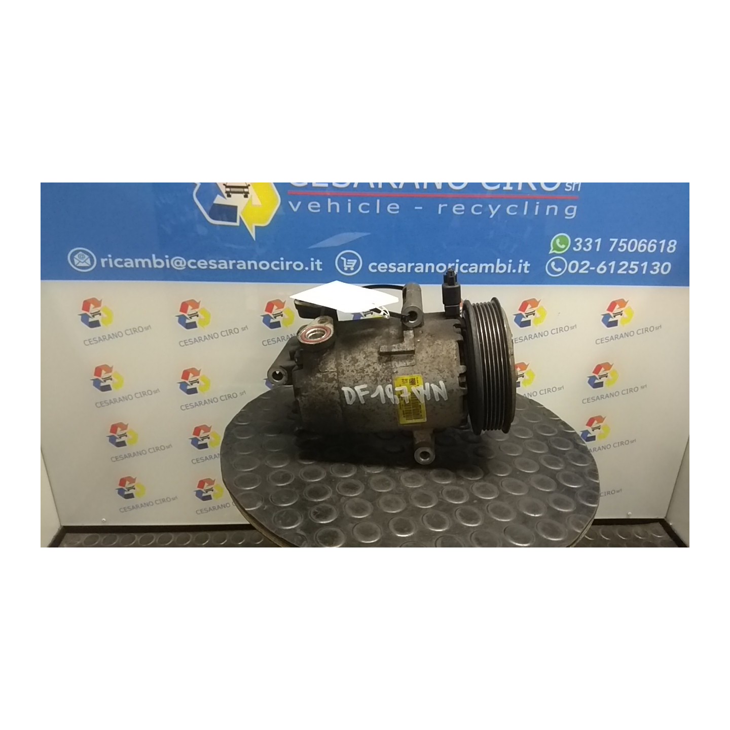 COMPRESSORE A/C 049 FIAT DUCATO (2J) (06/06-03/12) 4HV 9658128580