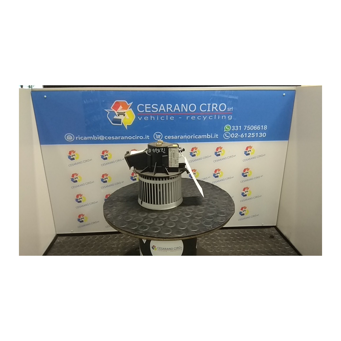 MOTORINO VENTILAZIONE ABITACOLO 005 FIAT PANDA (0X) (02/11-12/13) 169A4000 77365525