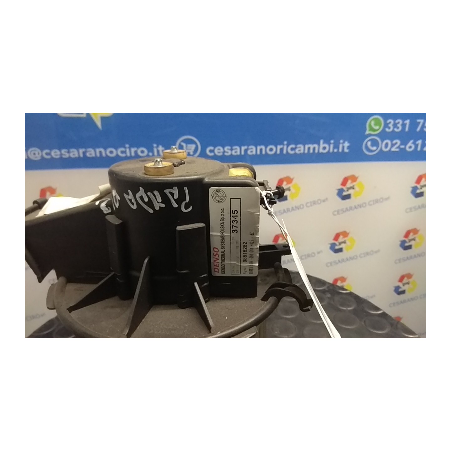 MOTORINO VENTILAZIONE ABITACOLO 005 FIAT PANDA (0X) (02/11-12/13) 169A4000 77365525