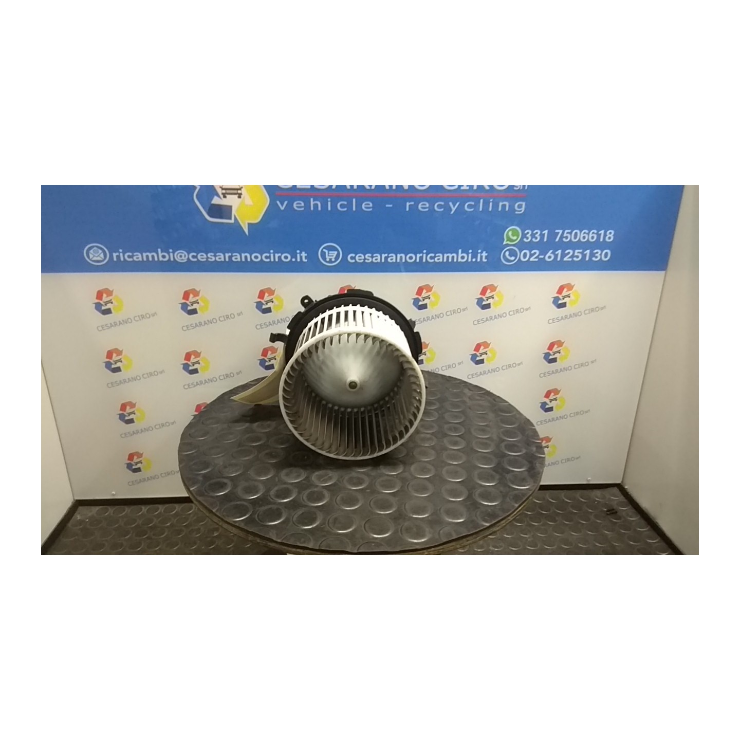MOTORINO VENTILAZIONE ABITACOLO 005 FIAT PANDA (0X) (02/11-12/13) 169A4000 77365525