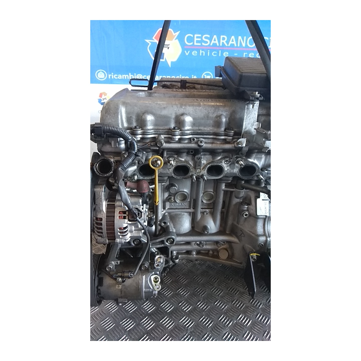 MOTORE SEMICOMPL. 018 NISSAN ALMERA TINO (07/00-04/03) SR20 10102BN360