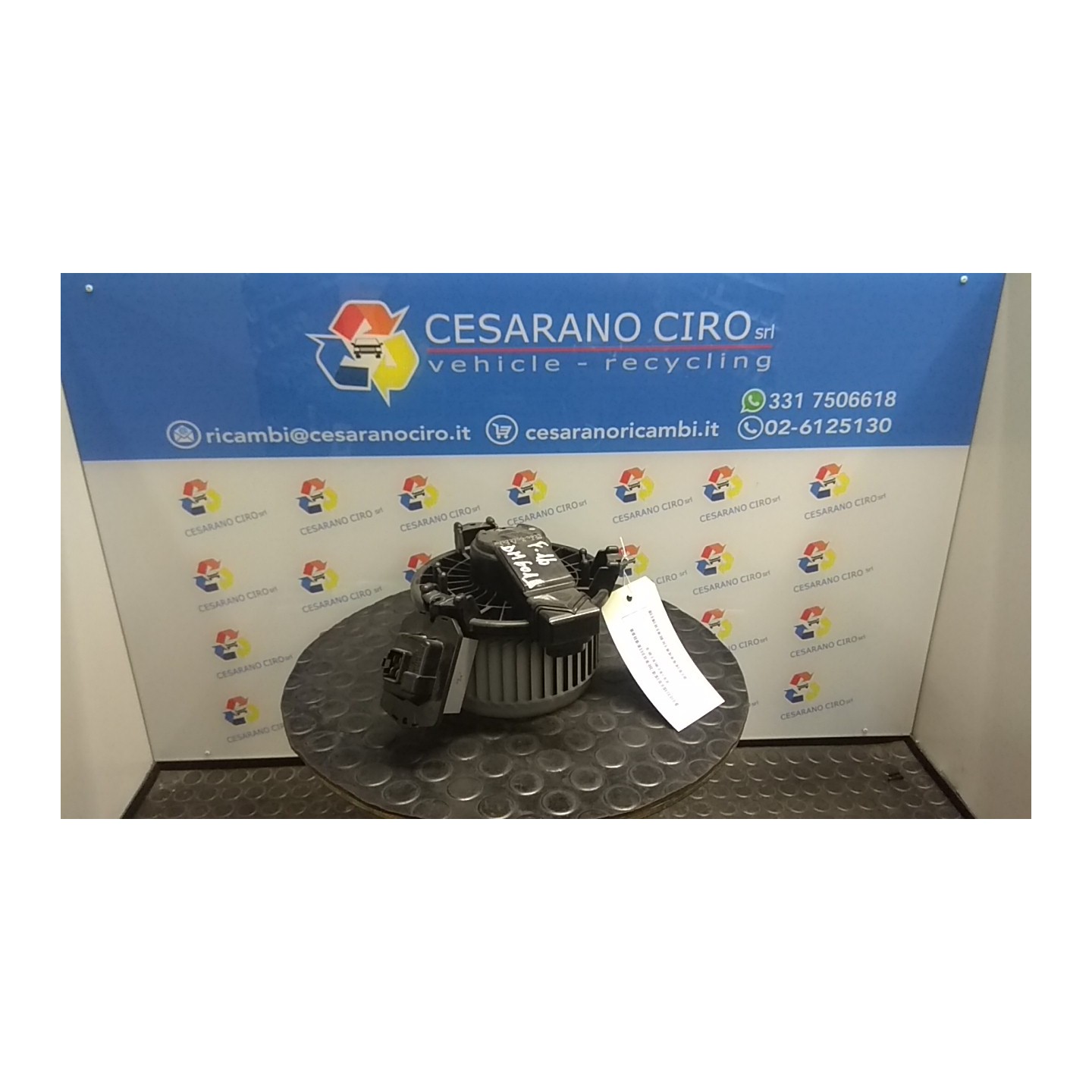 MOTORINO VENTILAZIONE ABITACOLO 021 FIAT SEDICI (3B) (02/06-11/11) M16A 71743150