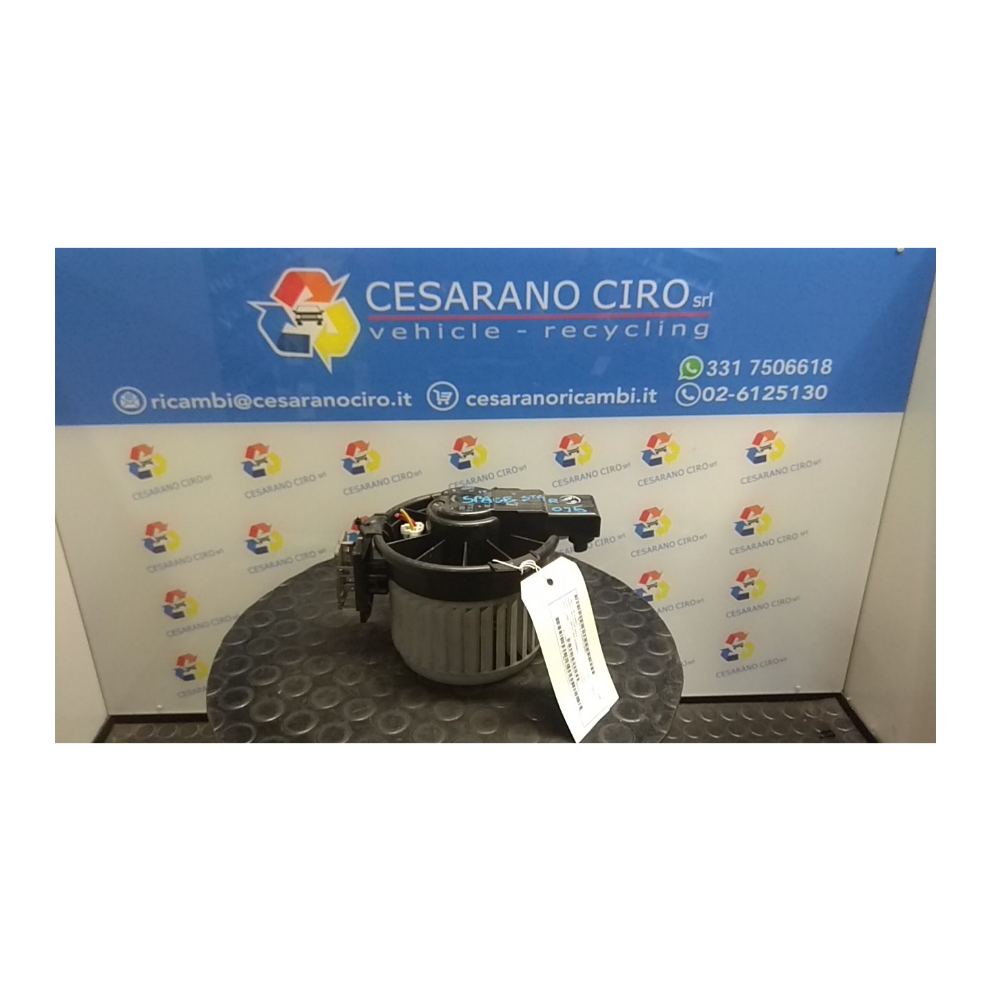 MOTORINO VENTILAZIONE ABITACOLO 027 MITSUBISHI SPACE STAR (04/13-) 3A90 7802A247