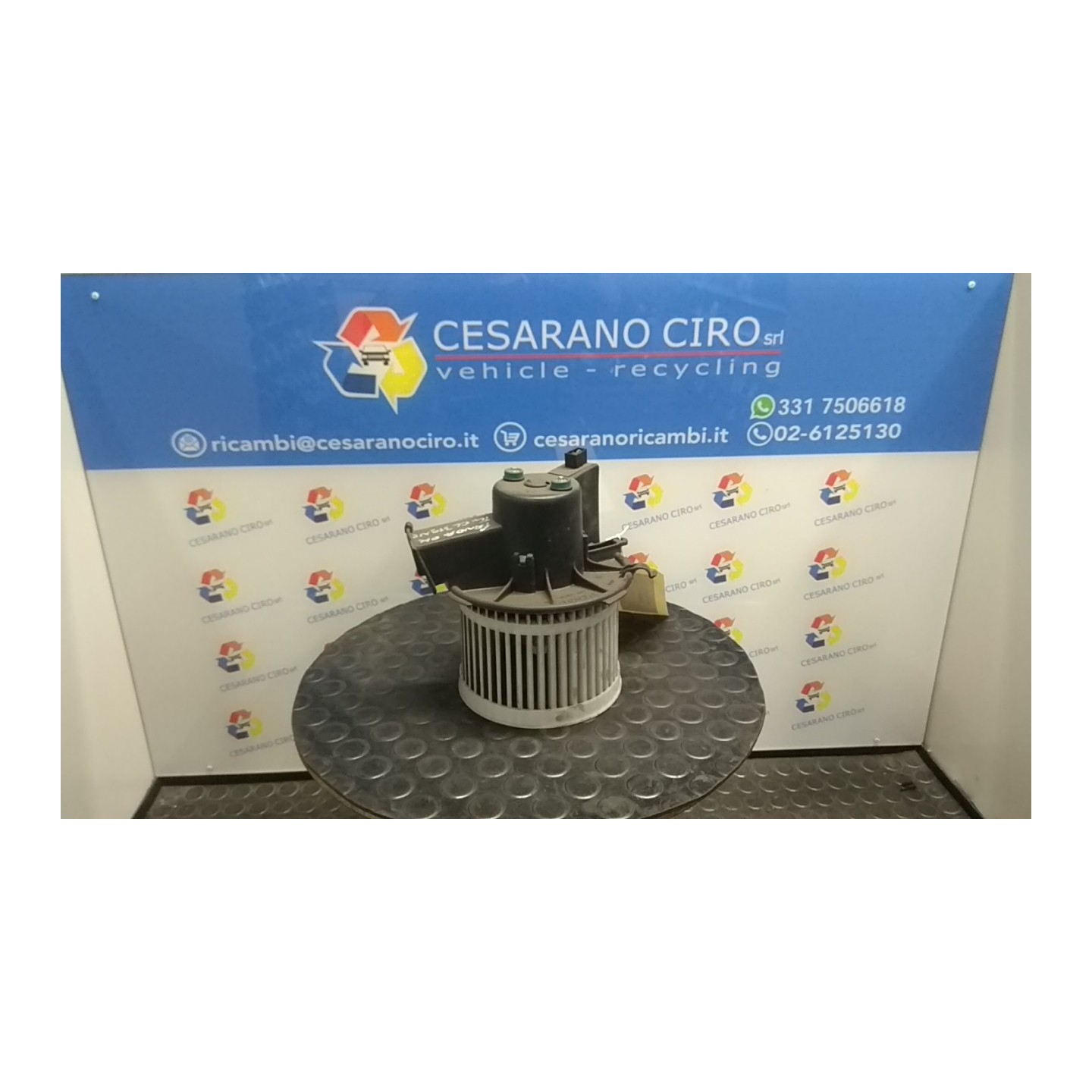 MOTORINO VENTILAZIONE ABITACOLO A/C 039 FIAT PANDA (2Q) (09/03-12/10) 188A4000 77364885