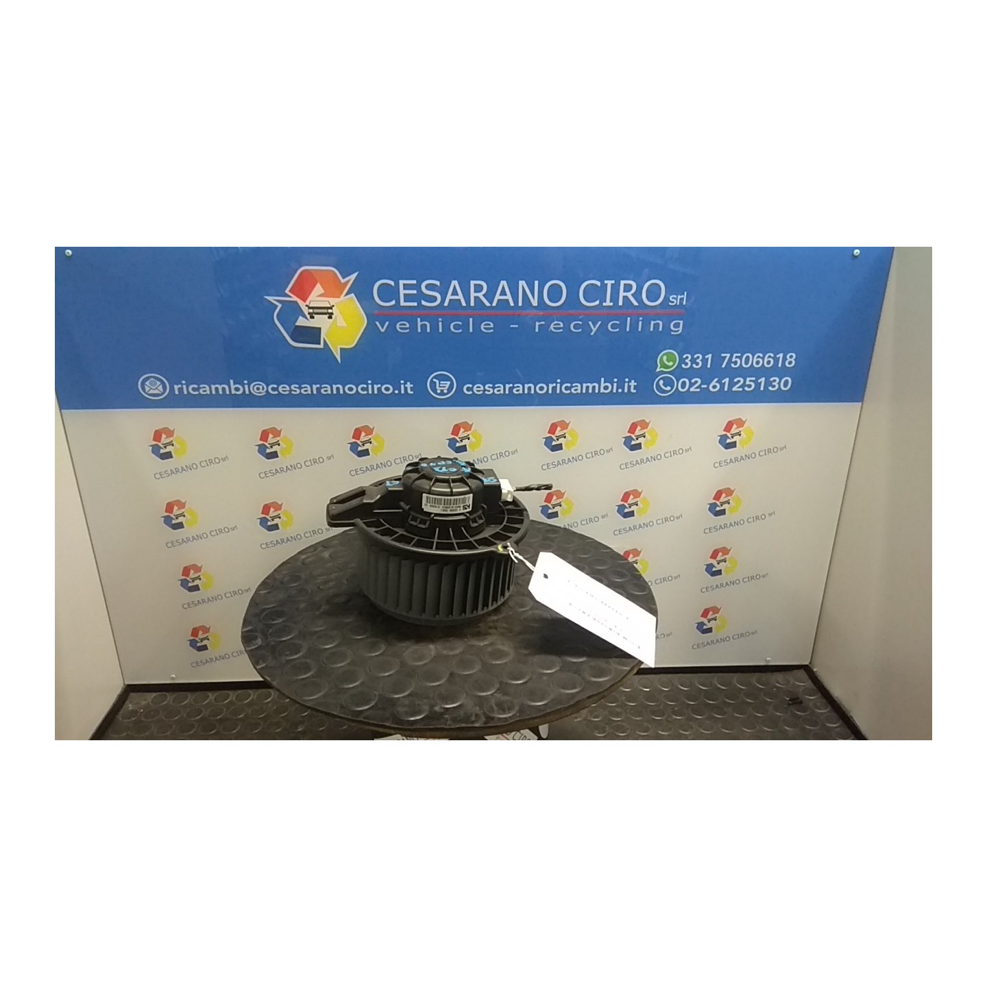 MOTORINO VENTILAZIONE ABITACOLO 046 CHEVROLET (DAEWOO) SPARK (M300) (01/10-12/15) B10D1 95193241