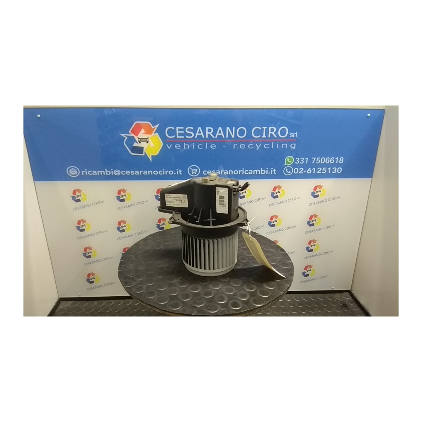 MOTORINO VENTILAZIONE ABITACOLO C/A/C 053 FIAT 500 (3P) (07/07-) 169A4000 77364885