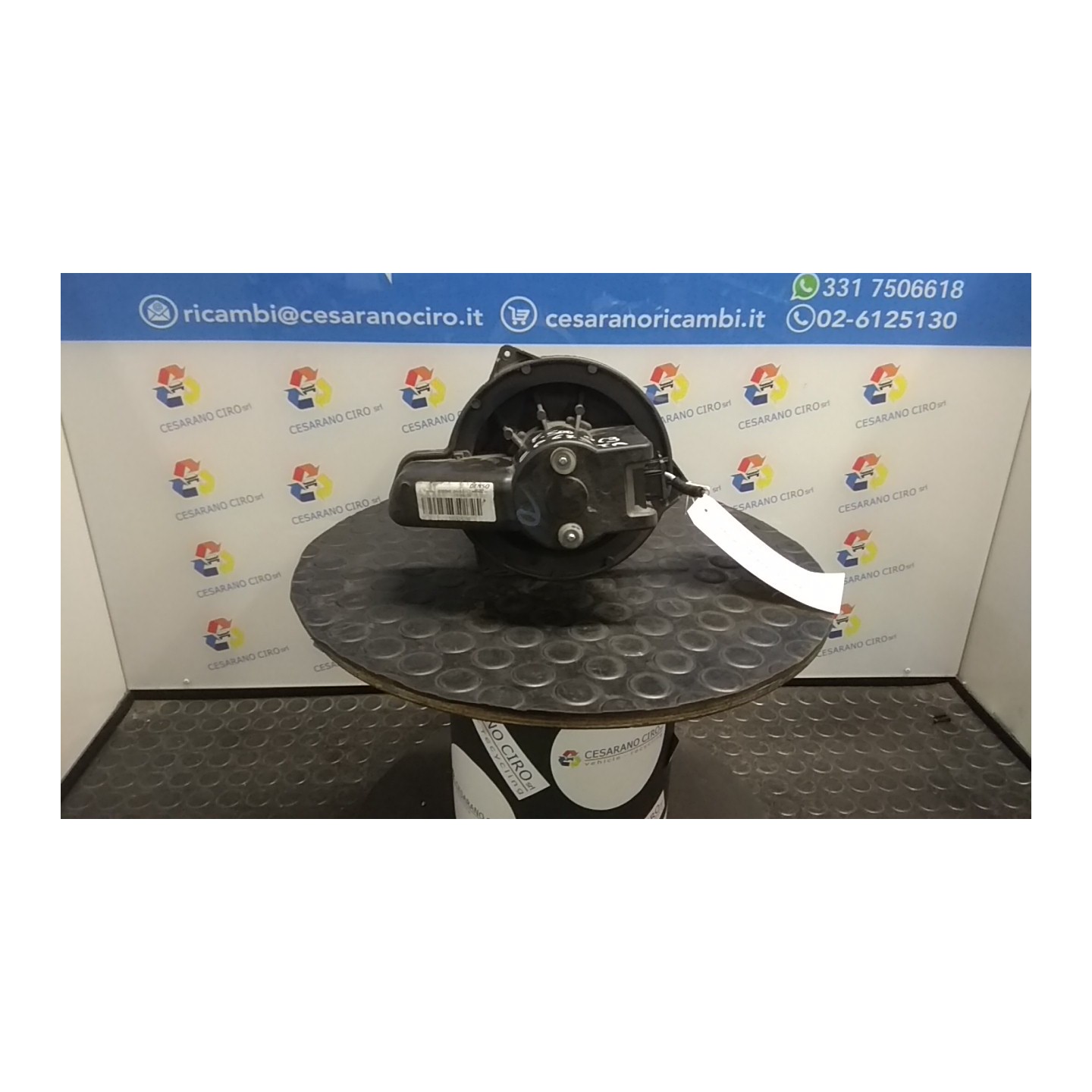 MOTORINO VENTILAZIONE ABITACOLO C/A/C 053 FIAT 500 (3P) (07/07-) 169A4000 77364885