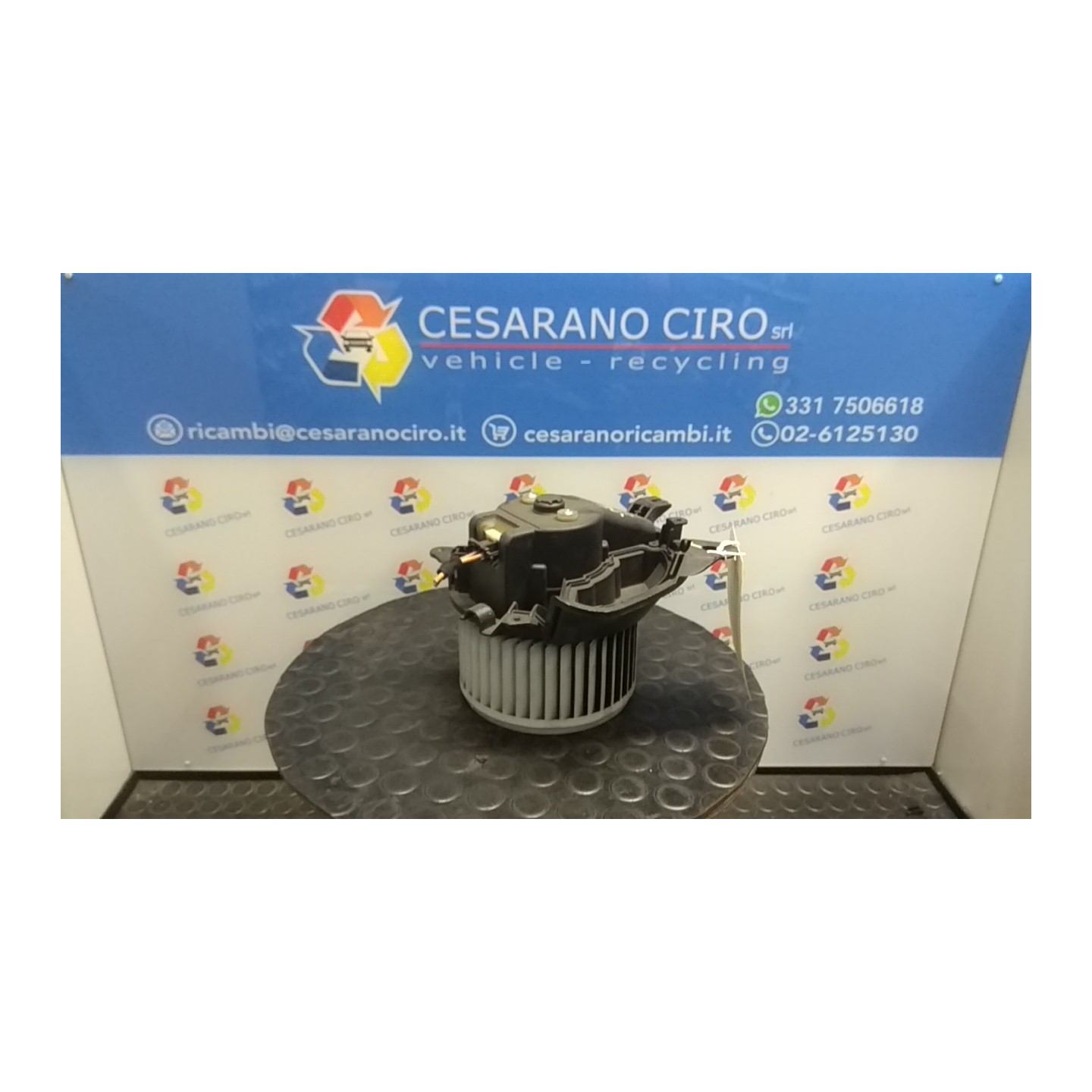 MOTORINO VENTILAZIONE ABITACOLO P/A/C AUT. 060 ALFA ROMEO MITO (QZ) (03/11-05/13) 955A7000 77365038
