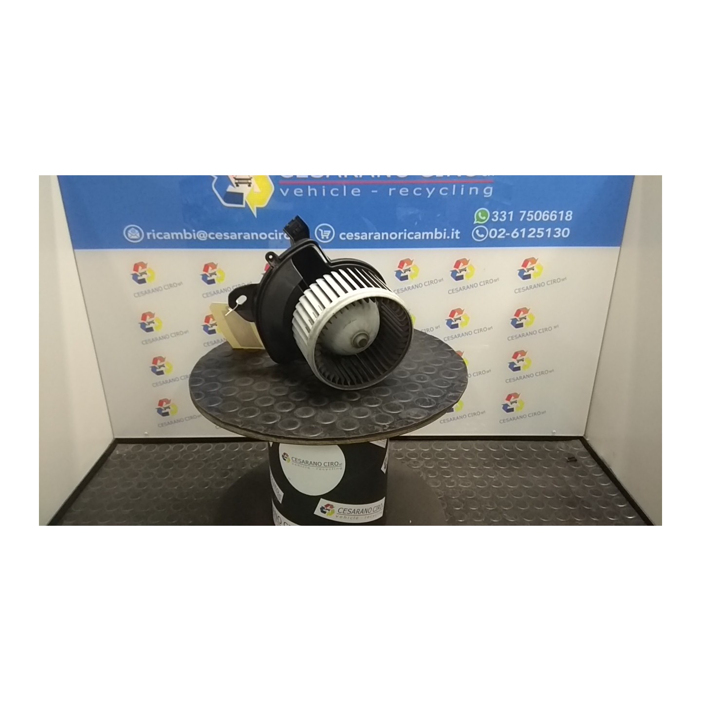 MOTORINO VENTILAZIONE ABITACOLO P/A/C AUT. 060 ALFA ROMEO MITO (QZ) (03/11-05/13) 955A7000 77365038