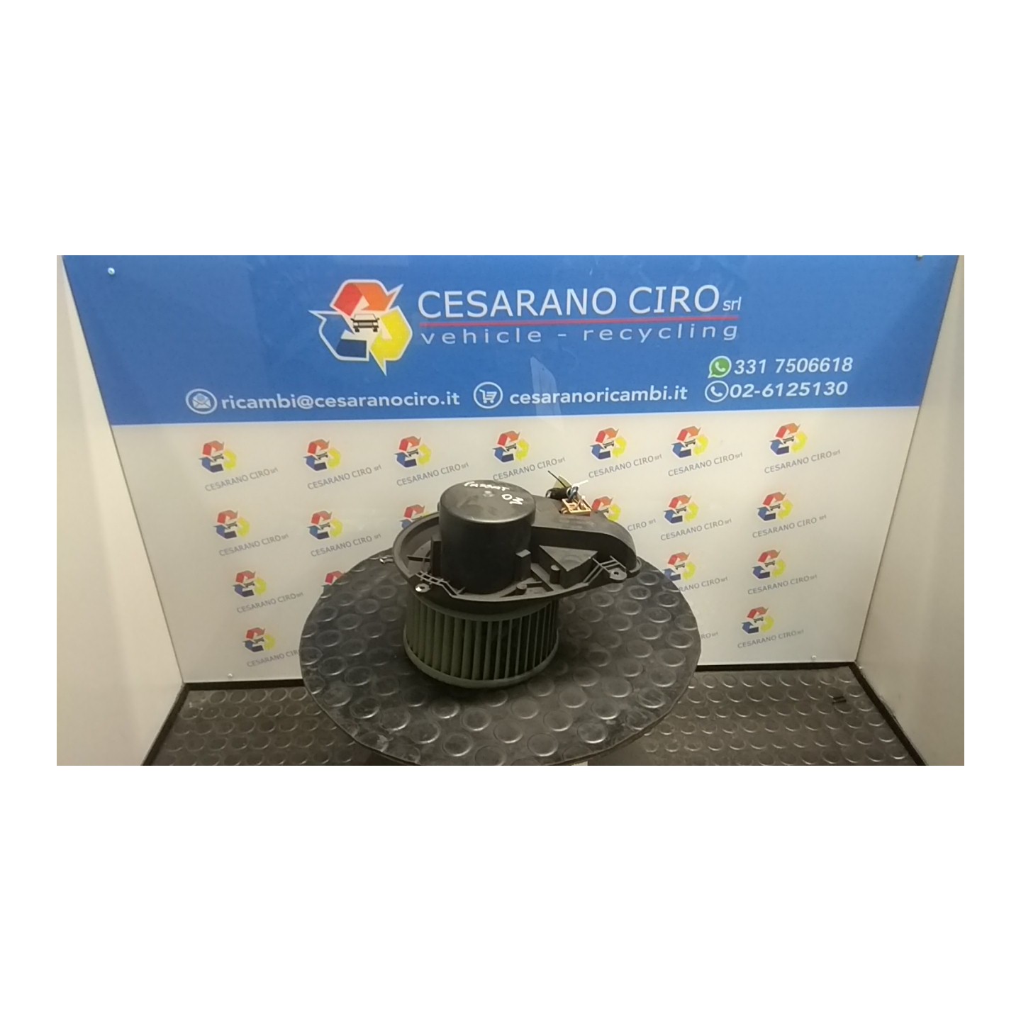 MOTORINO VENTILAZIONE ABITACOLO OK 075 VOLKSWAGEN PASSAT (3B) (10/00-03/06) AVF 8D1820021C