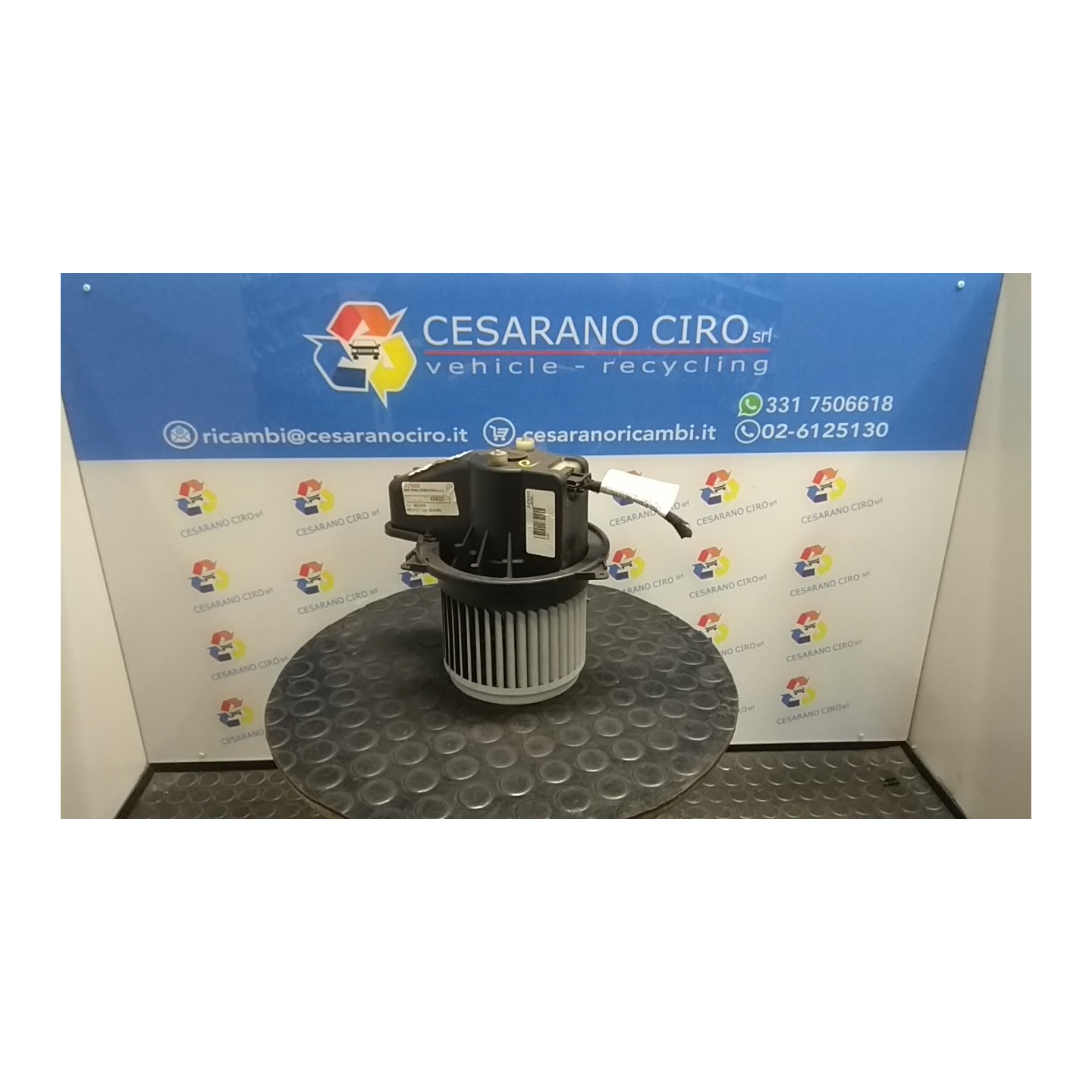 MOTORINO VENTILAZIONE ABITACOLO C/A/C 088 FIAT 500 (3P) (07/07-01/15) 312A2000 77364885