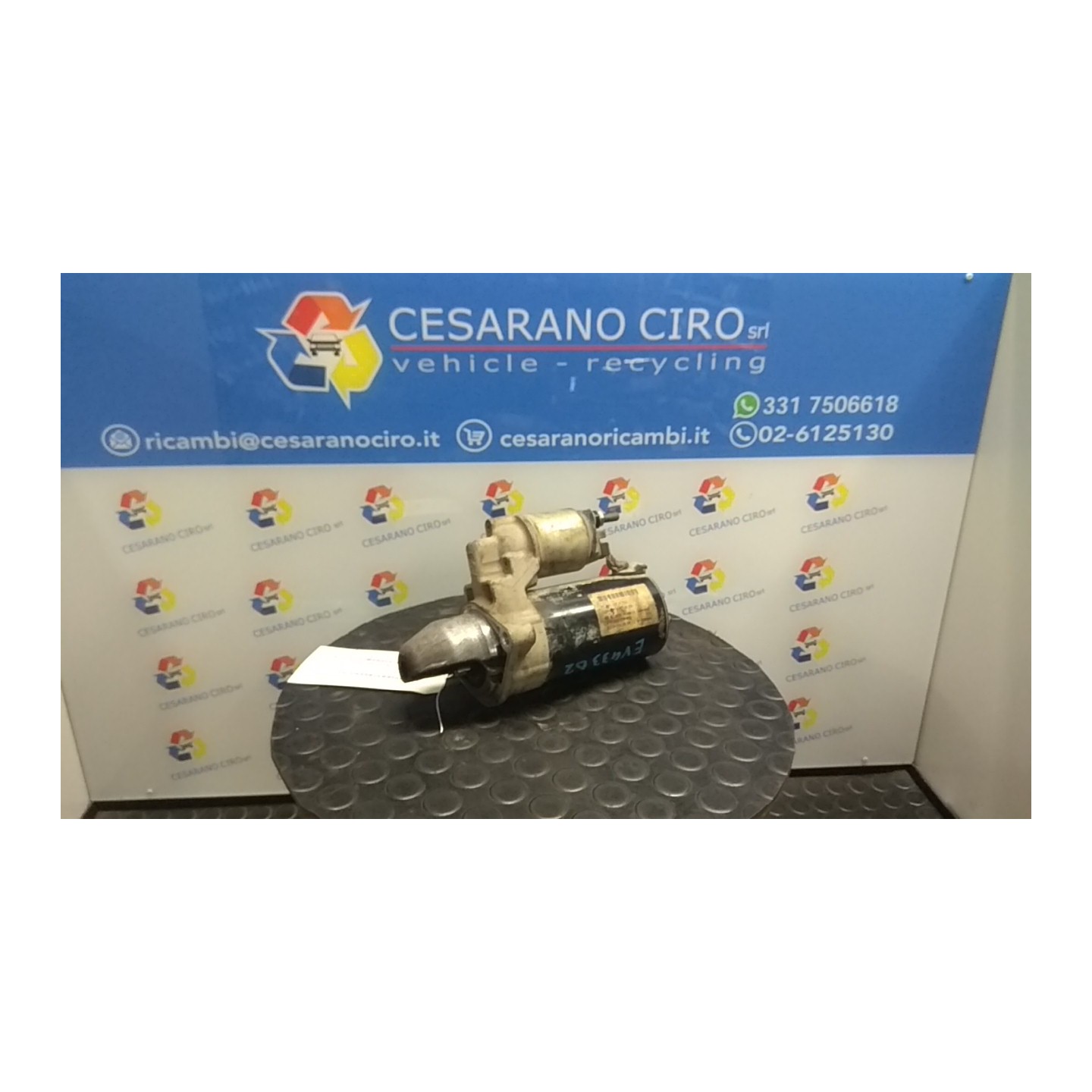 MOTORINO AVVIAMENTO 124 FIAT PANDA VAN (33) (06/12-09/18) 199A9000 51916170