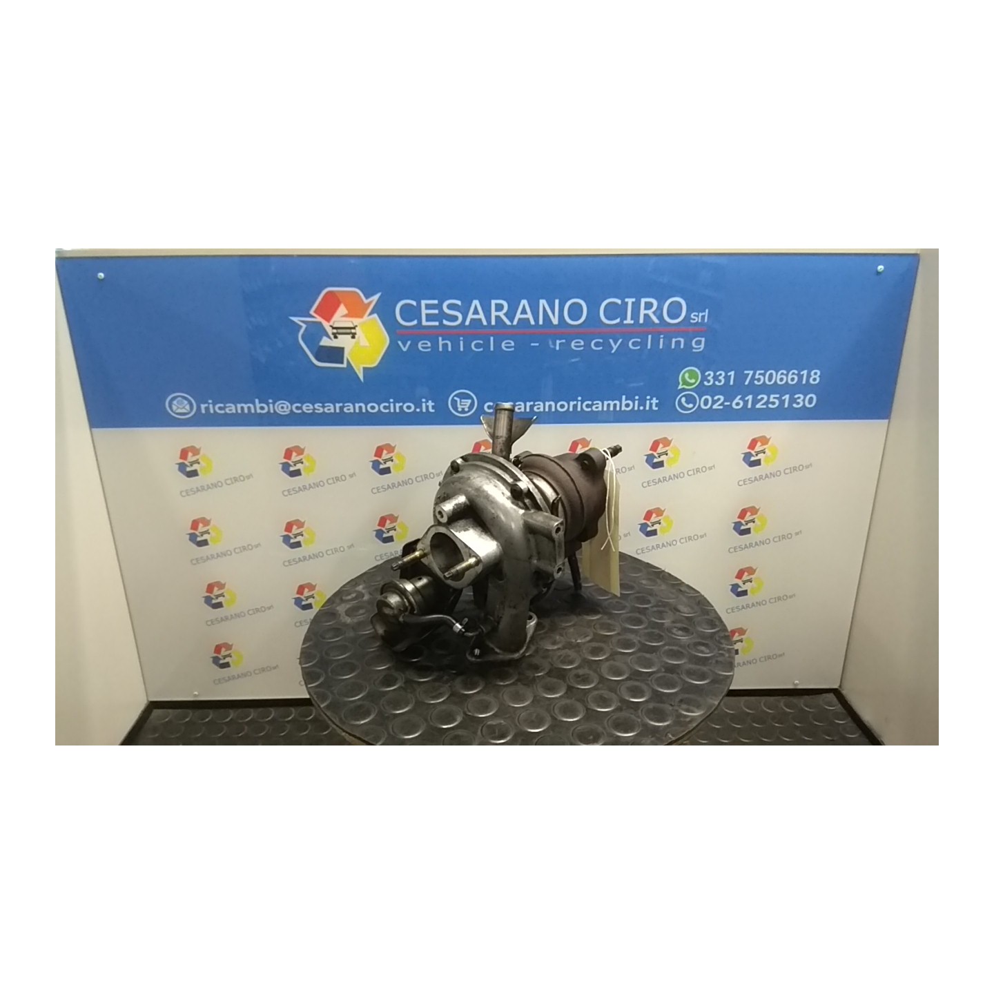 TURBOCOMPRESSORE 184 NISSAN X-TRAIL (T30) (07/01-09/03) YD22 144118H80B
