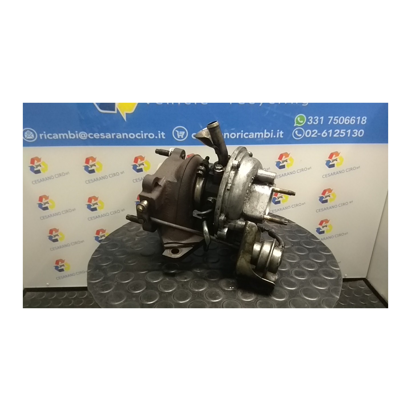 TURBOCOMPRESSORE 184 NISSAN X-TRAIL (T30) (07/01-09/03) YD22 144118H80B
