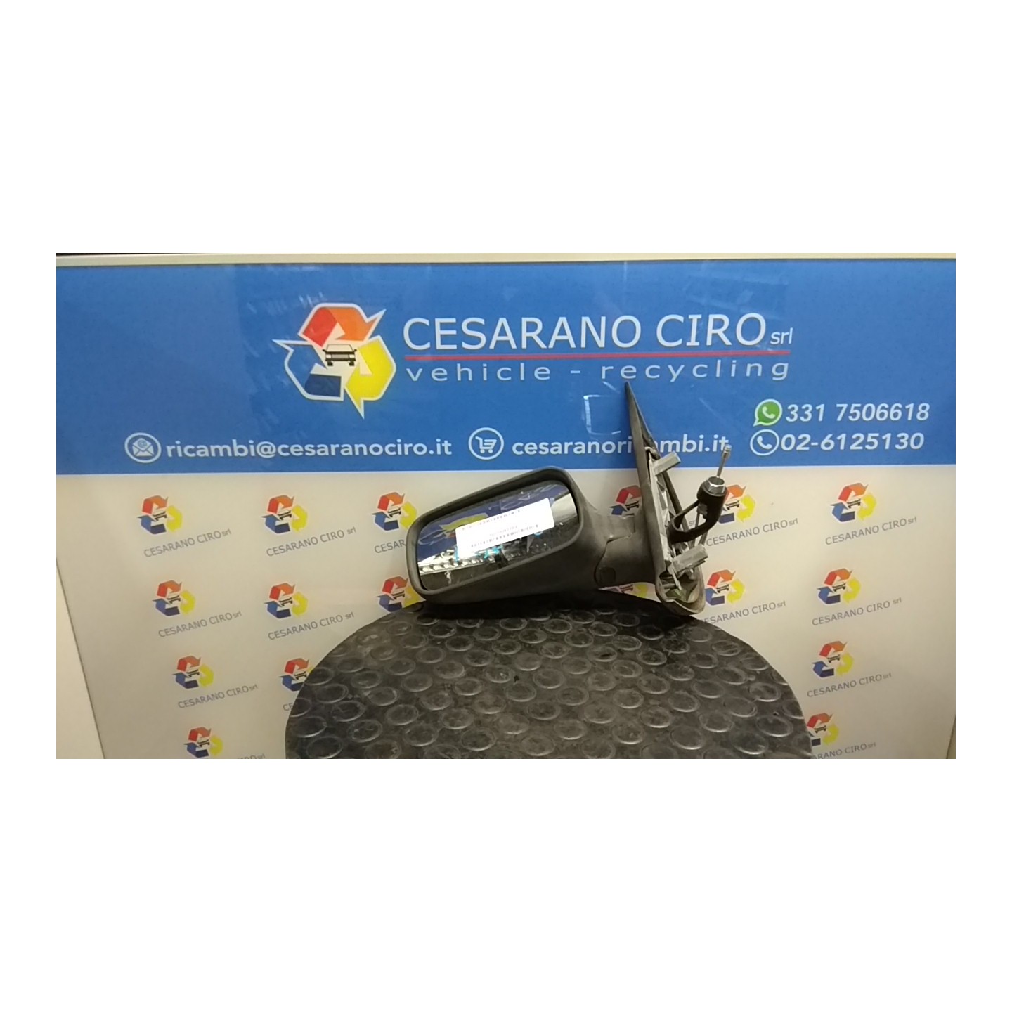 RETROVISORE EST. SX. 171 FIAT PUNTO 1A SERIE (11/93-10/99) 176B4000 5895314