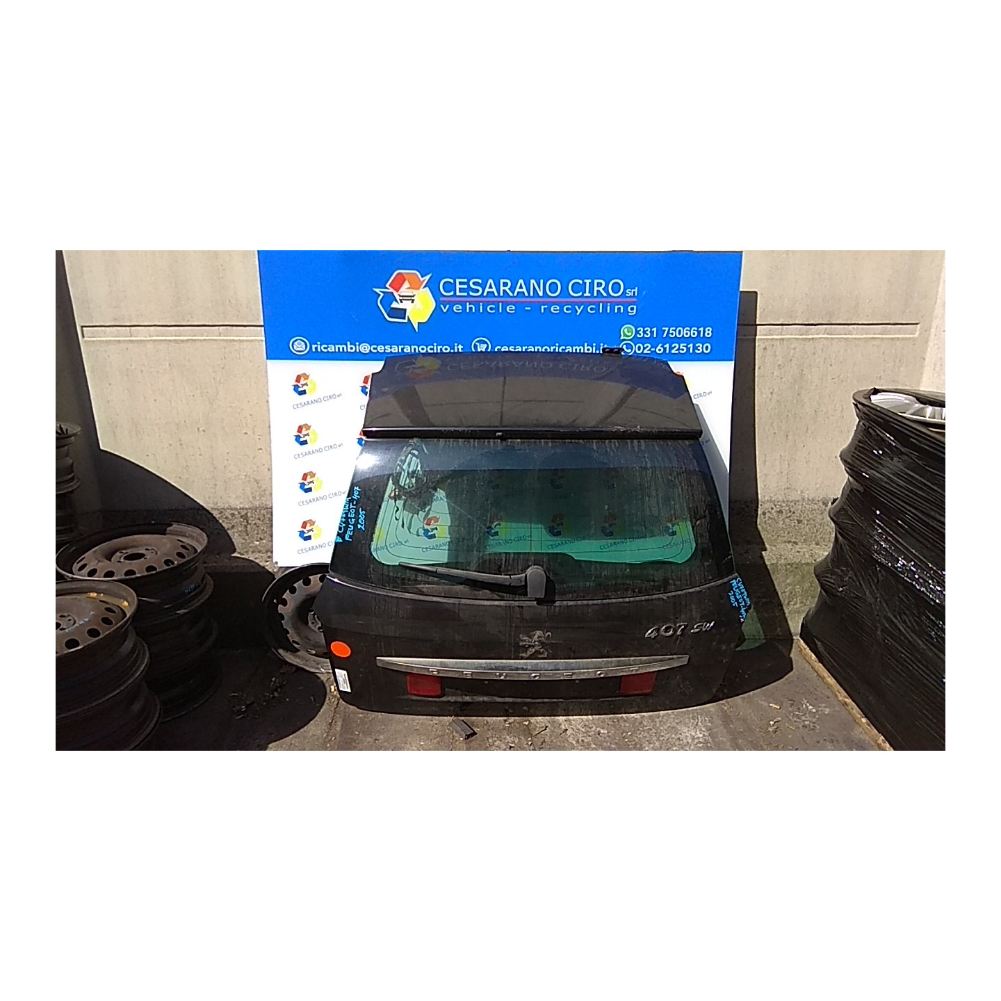 PORTELLO POST. 021 PEUGEOT 407 (03/04-03/12) RHR 8701T5