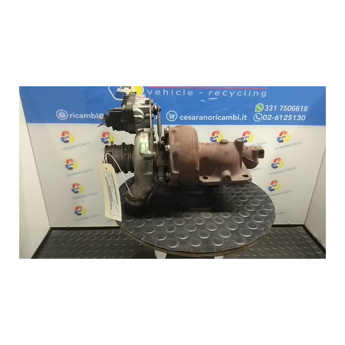 TURBOCOMPRESSORE C/COLLETTORE SCARICO 035 JAGUAR X-TYPE (02/01-05/10) BG C2S51563