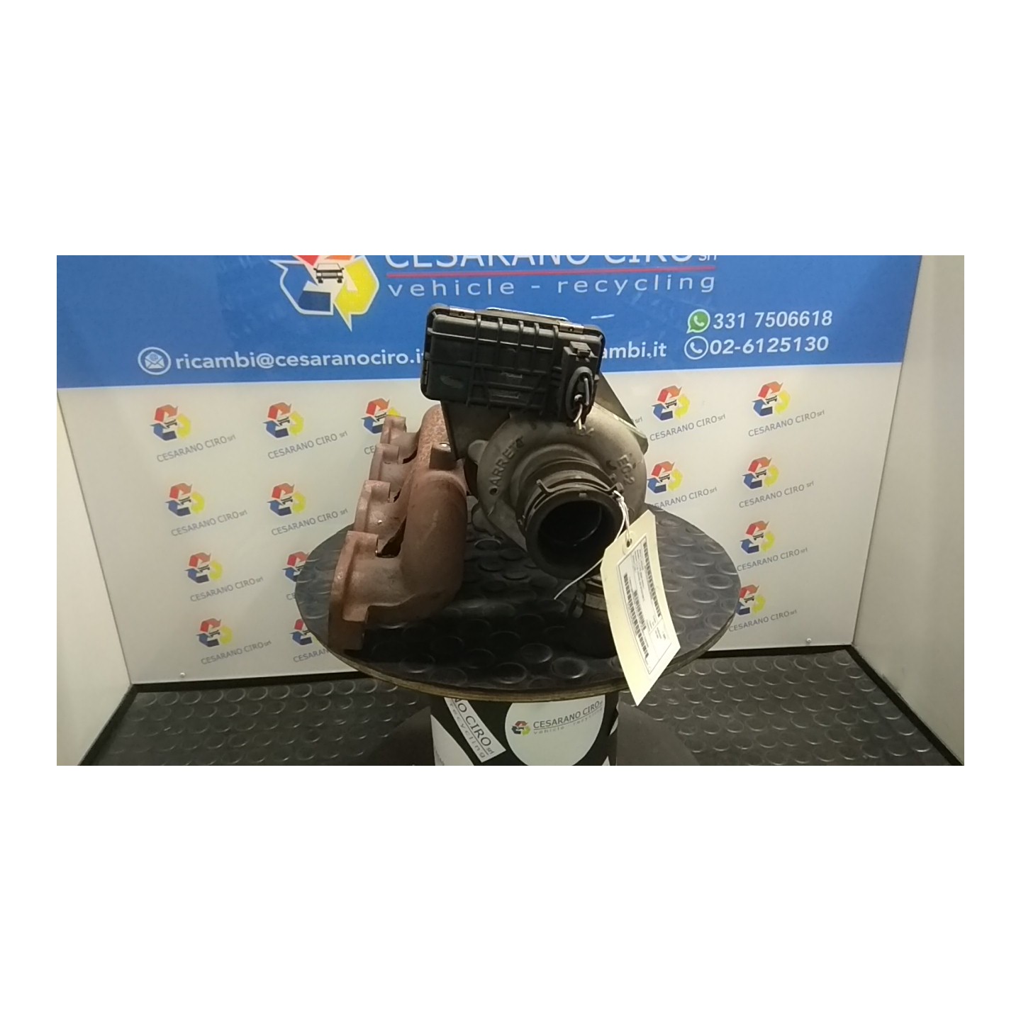 TURBOCOMPRESSORE C/COLLETTORE SCARICO 035 JAGUAR X-TYPE (02/01-05/10) BG C2S51563