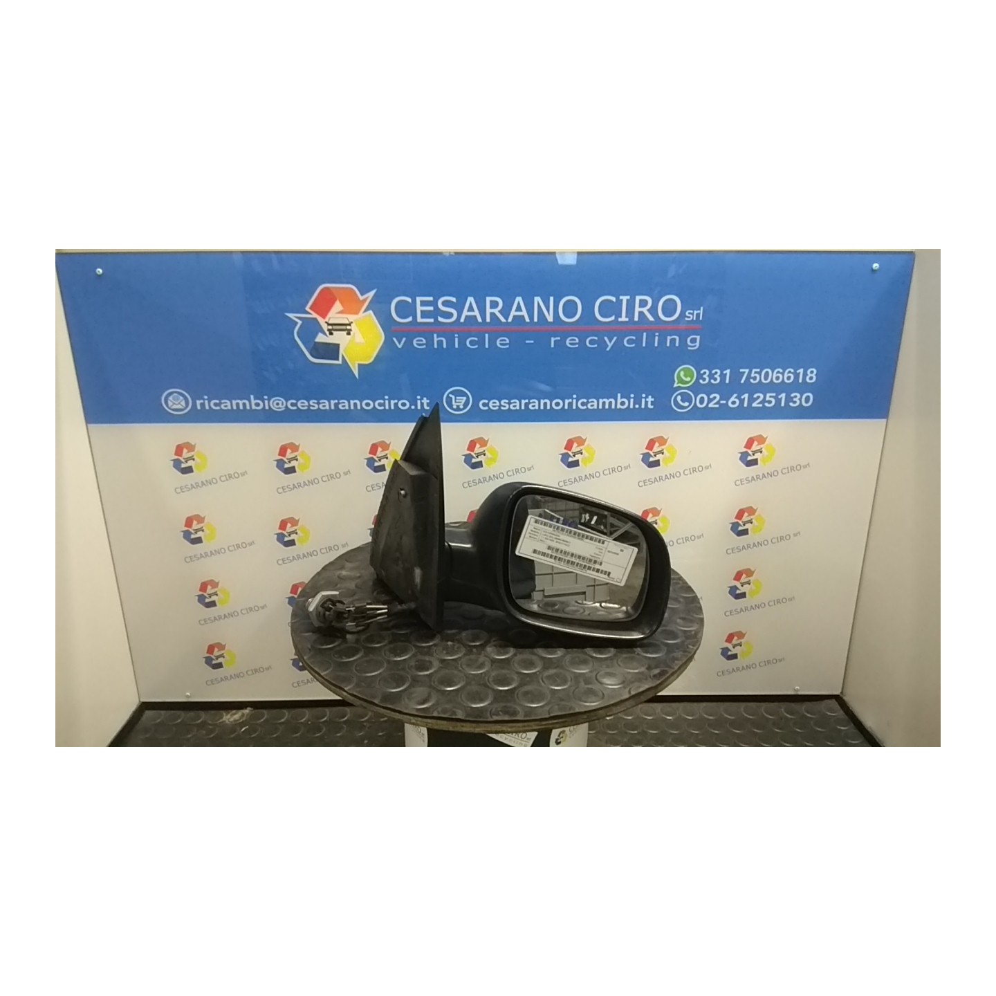RETROVISORE EST. DX. 057 VOLKSWAGEN LUPO (6X) (09/98-05/05) AKU 6X1857508K01C
