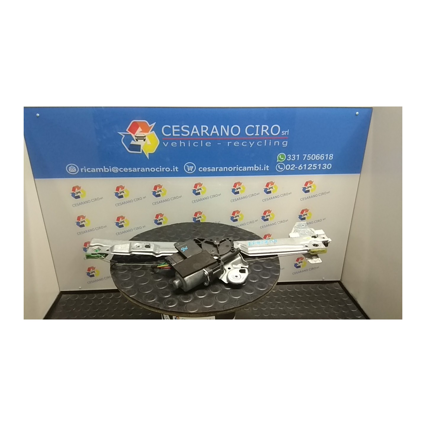 ALZACRISTALLO ELETTR. PORTA ANT. SX. 114 PEUGEOT 308 (08/07-) 8FR 9221CW