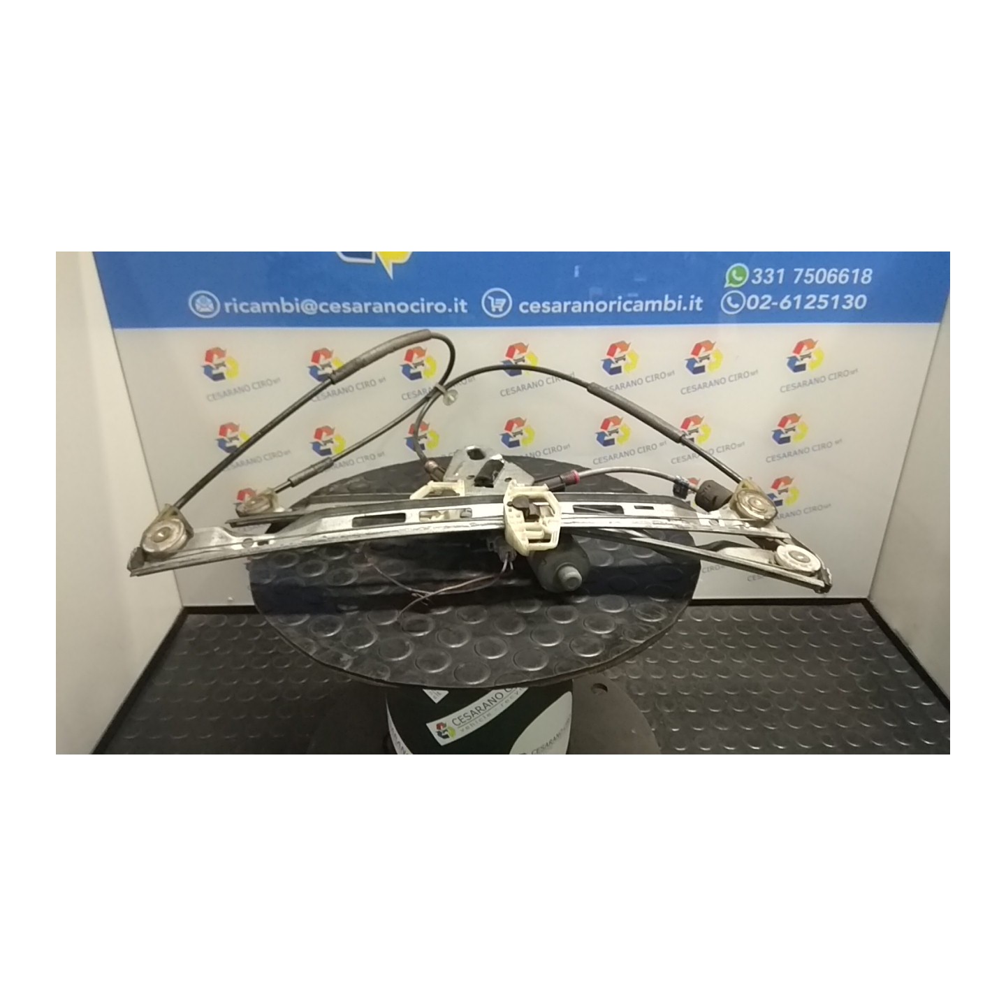 ALZACRISTALLO ELETTR. PORTA ANT. C/MOTORINO SX. 135 PEUGEOT 206 (09/98-06/09) NFZ 9221E5