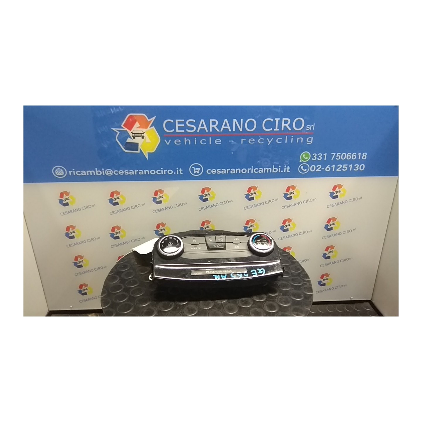 BLOCCO COMANDO CLIMATIZZAZIONE 015 FORD PUMA (CF7) (09/19-) B7JB 2422616