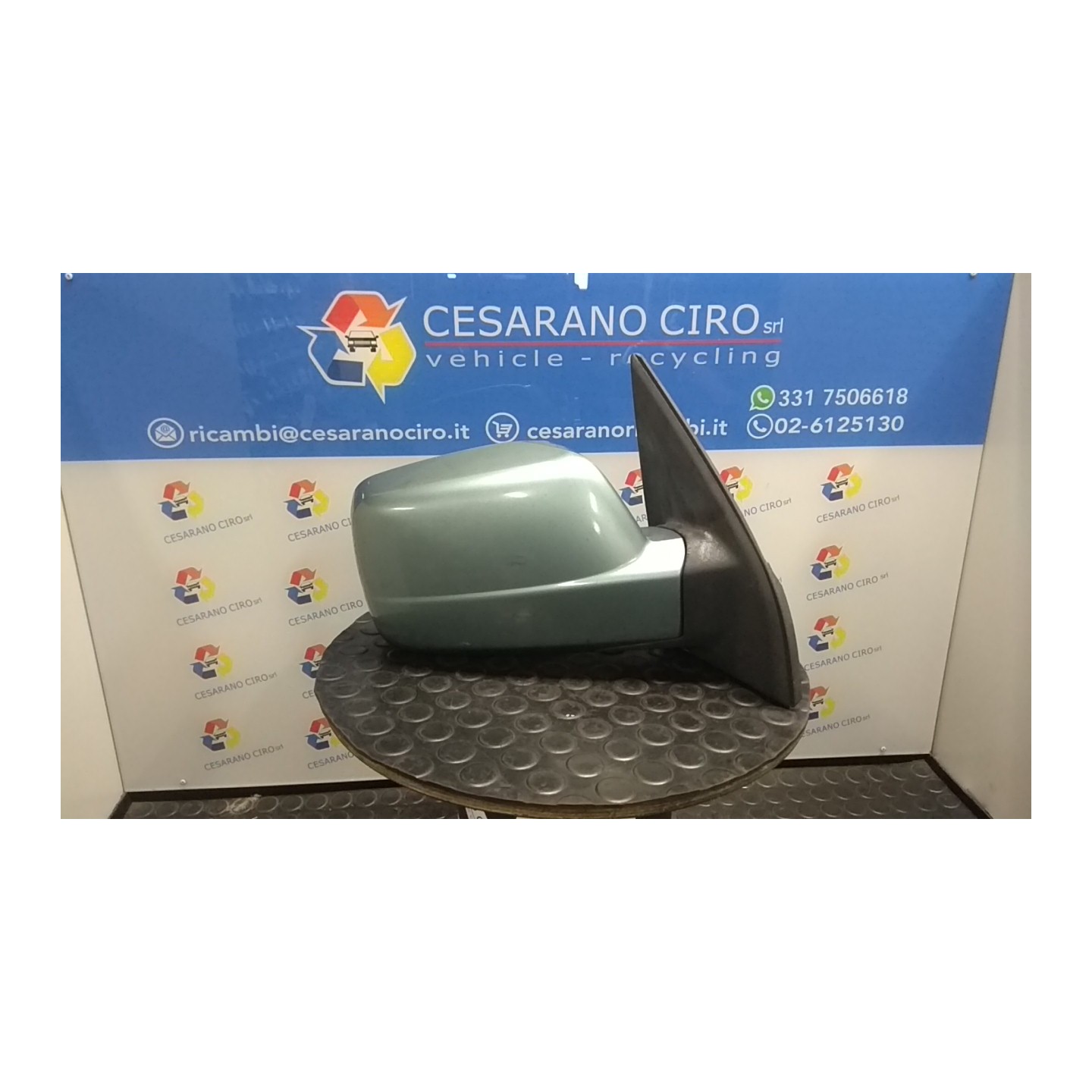 RETROVISORE EST. REGOLAZ. ELETTR. DX. 077 NISSAN X-TRAIL (T30) (07/01-09/03) YD22 K6301EQ08A