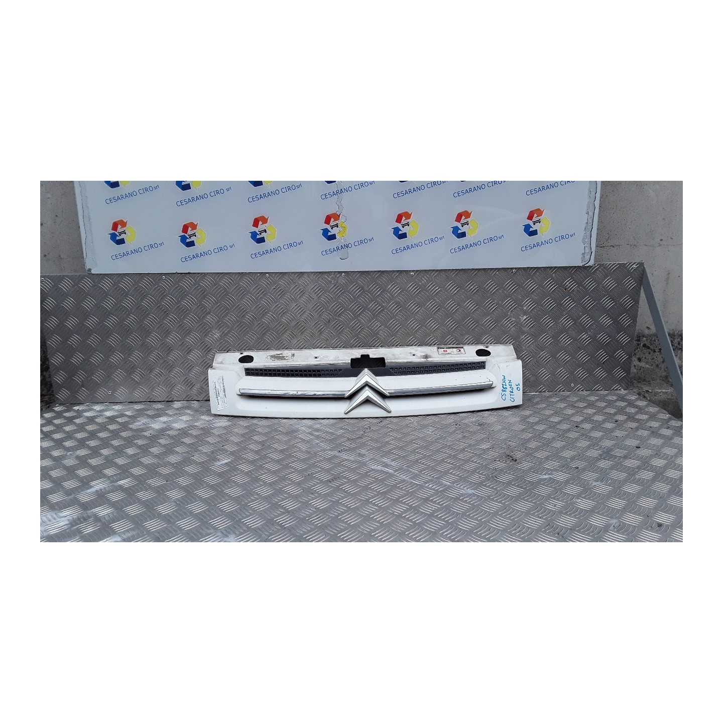 GRIGLIA PARAURTI ANT. 106 CITROEN BERLINGO VAN (10/02-03/08) WJY 7414CT
