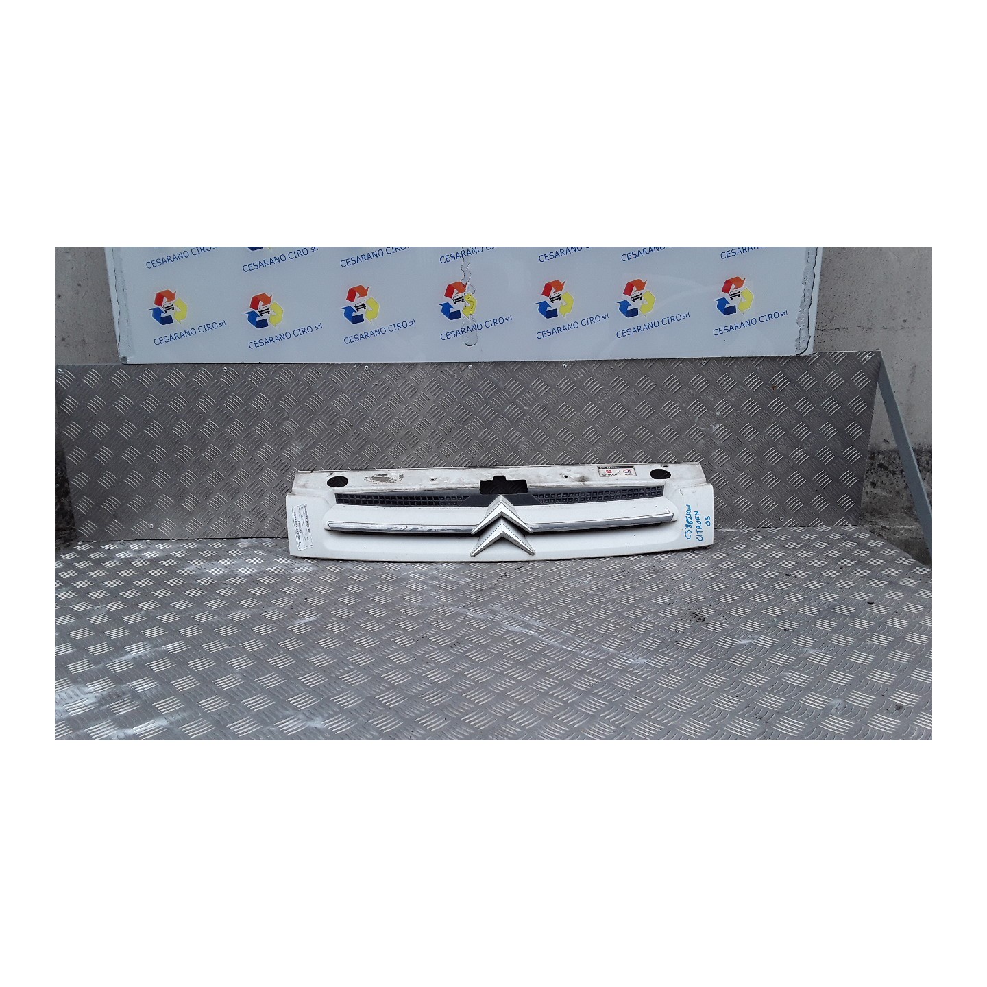 GRIGLIA PARAURTI ANT. 106 CITROEN BERLINGO VAN (10/02-03/08) WJY 7414CT